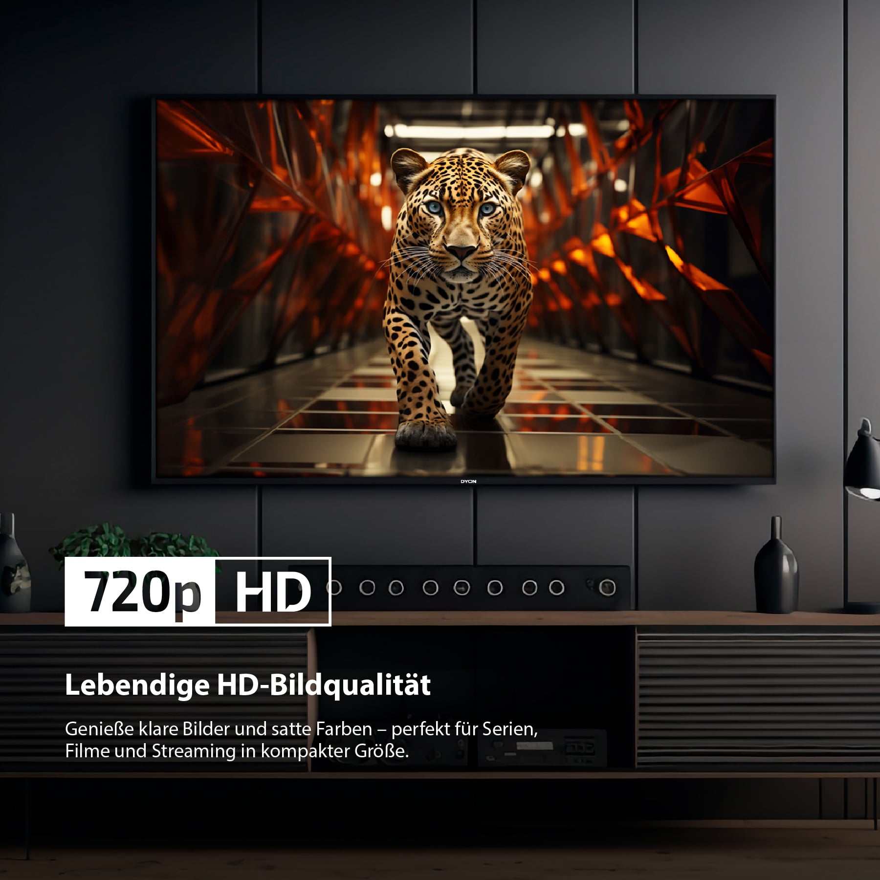 DYON LED-TV Ultimax 32H-TI-W, 80 cm (32"), EEK: F DYON LED-TV Ultimax 32H-TI-W, 80 cm (32"), EEK: F