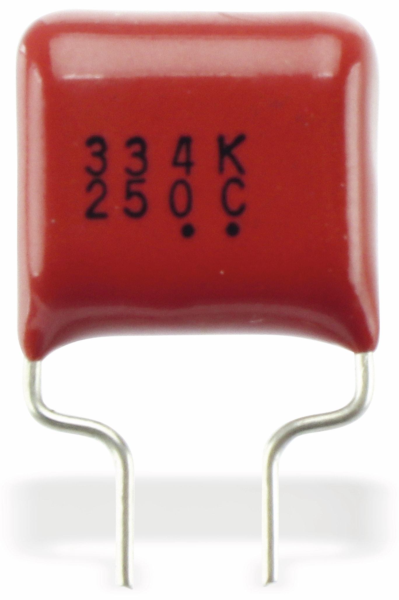 PANASONIC Kondensator, 330 nF, 250 V, radial, RM 10, ECQ-E2334KF PANASONIC Kondensator ECQE, 330 nF
