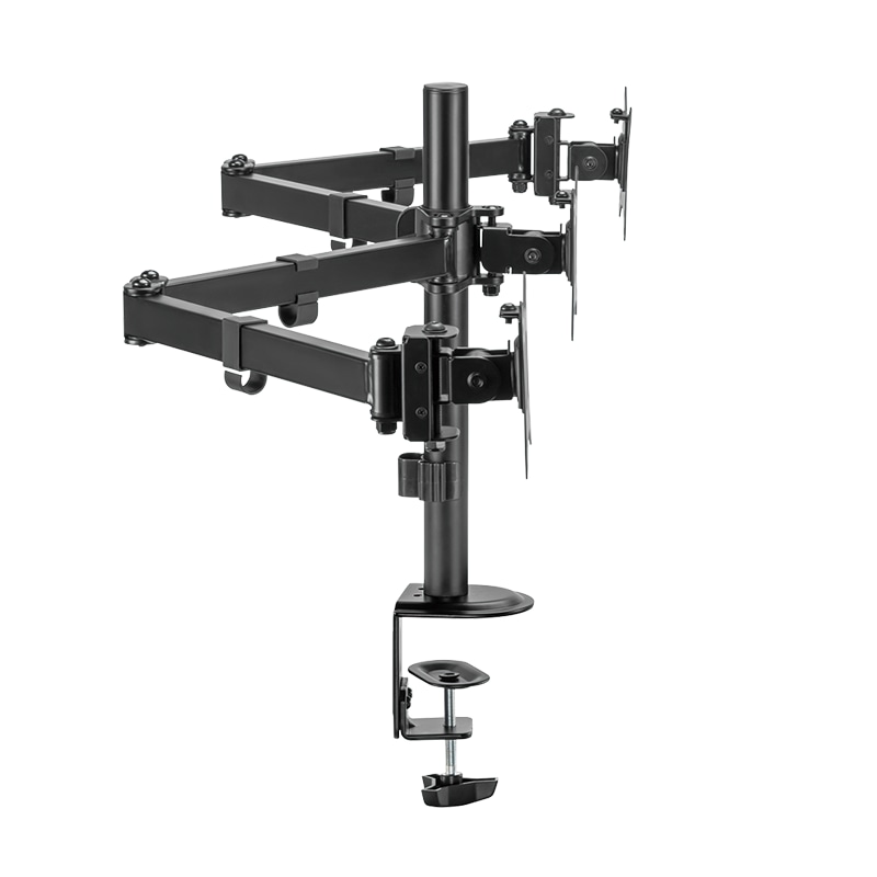 LOGILINK Monitorhalterung BP0173, 3-fach, 43,2 - 68,6 cm (17" - 27"), Aluminium