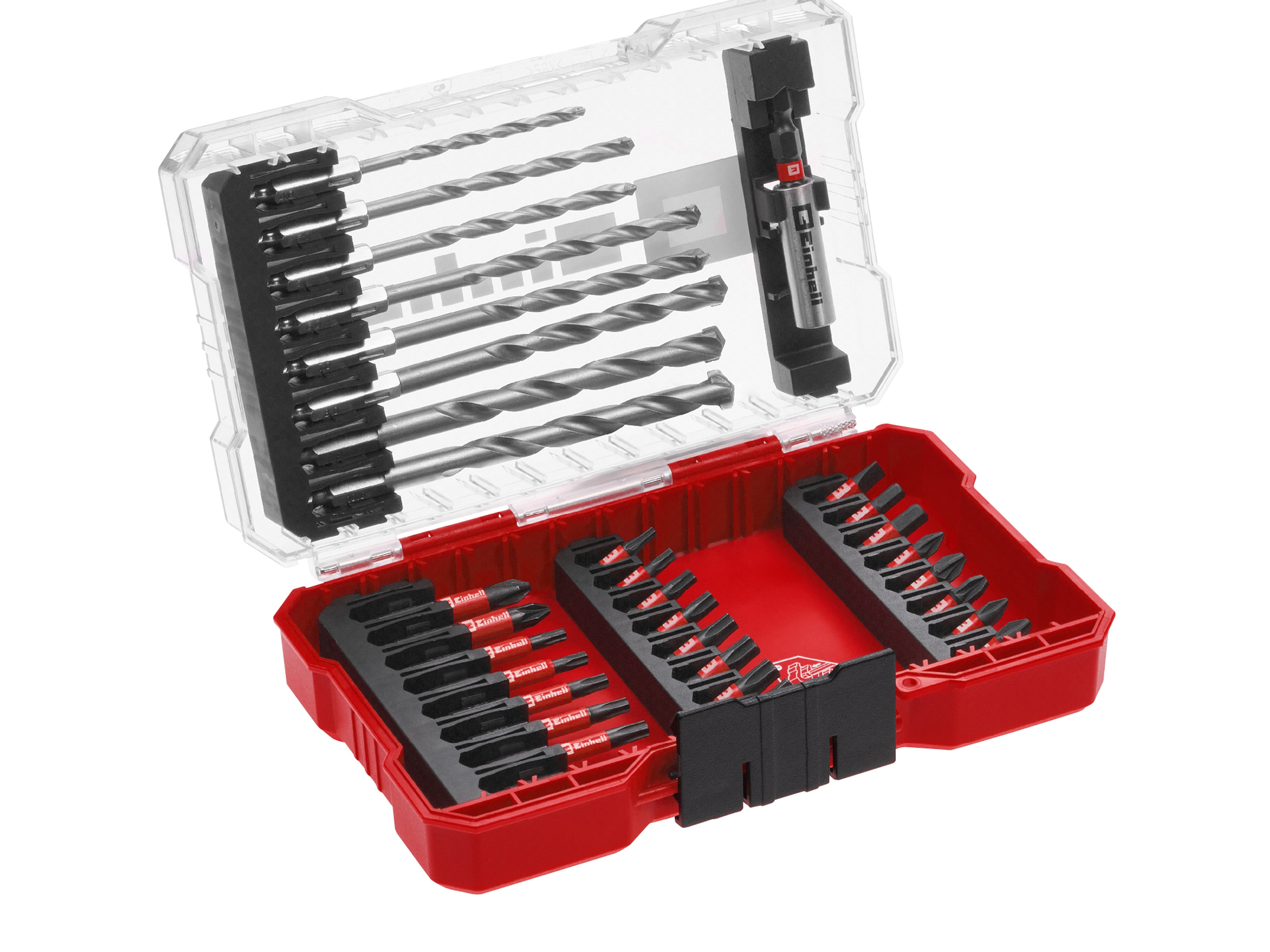 EINHELL Bit- & Steinbohrer-Set, 108753, M-Case, 33-teilig EINHELL Bit- & Steinbohrer-Set, 108753, M-Case, 33-teilig