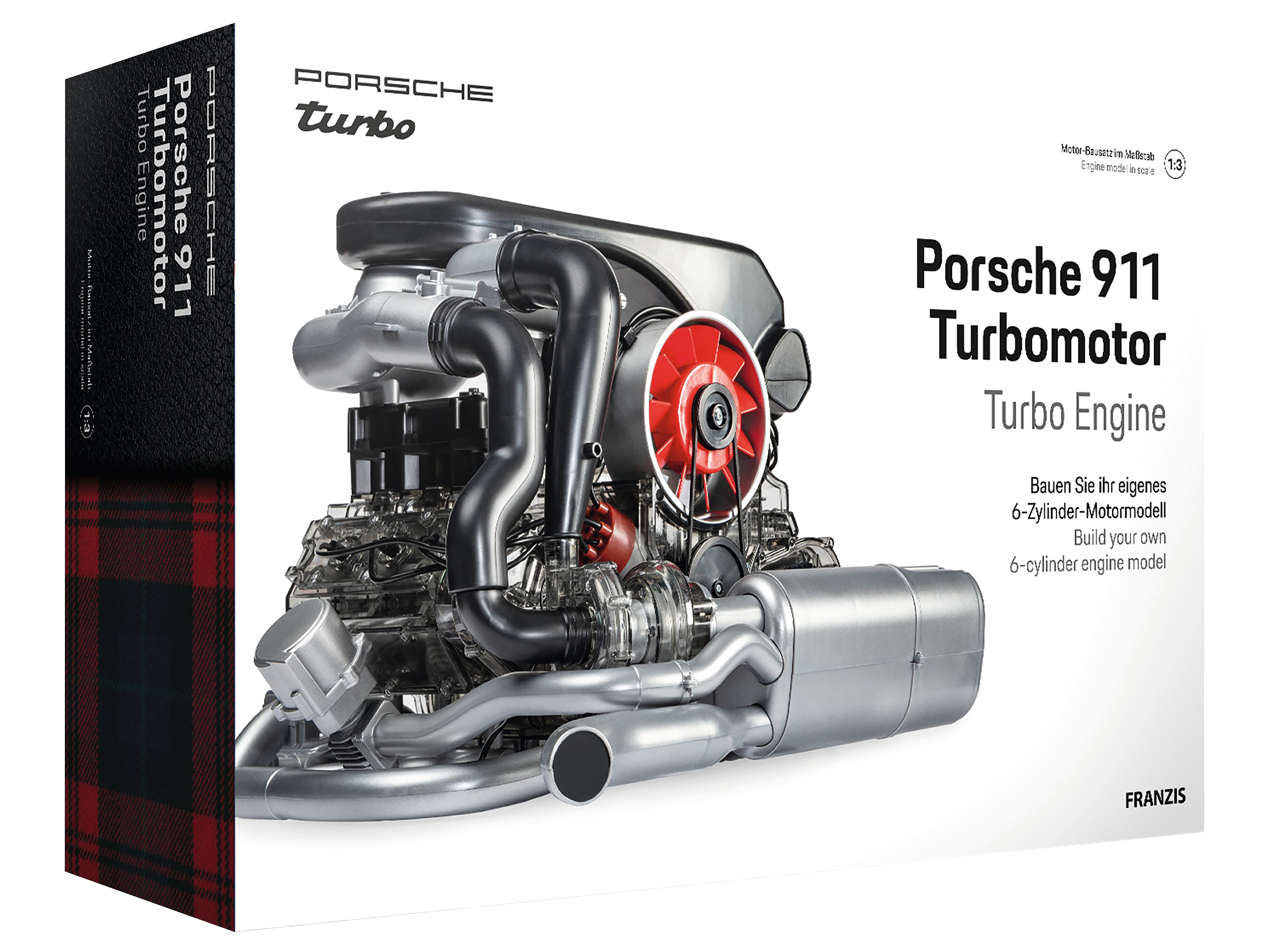 FRANZIS Porsche 911 Turbo Motorbausatz
