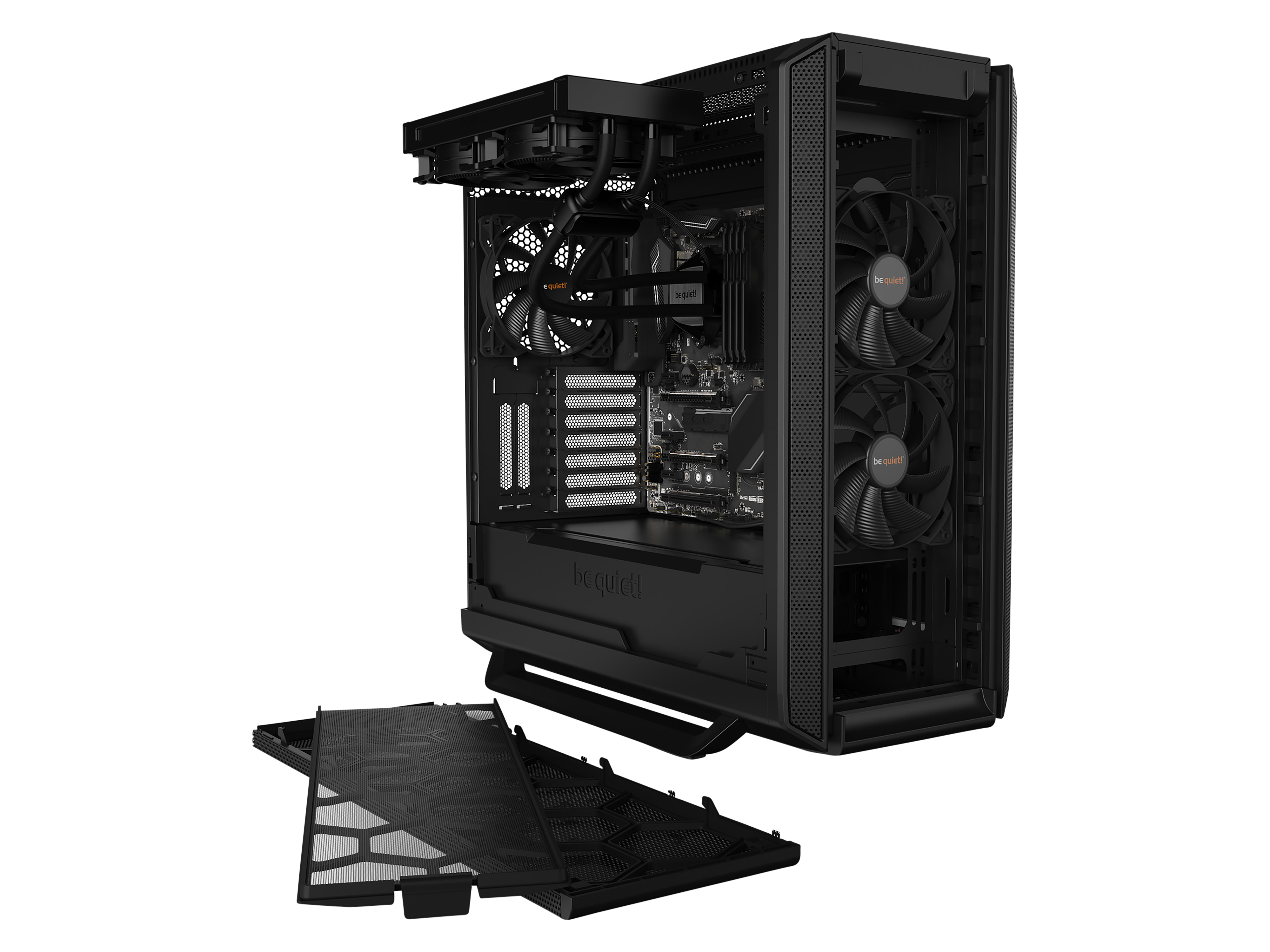 BE QUIET! Midi Tower Silent Base 802 Window Black BE QUIET! Midi Tower Silent Base 802 Window Black