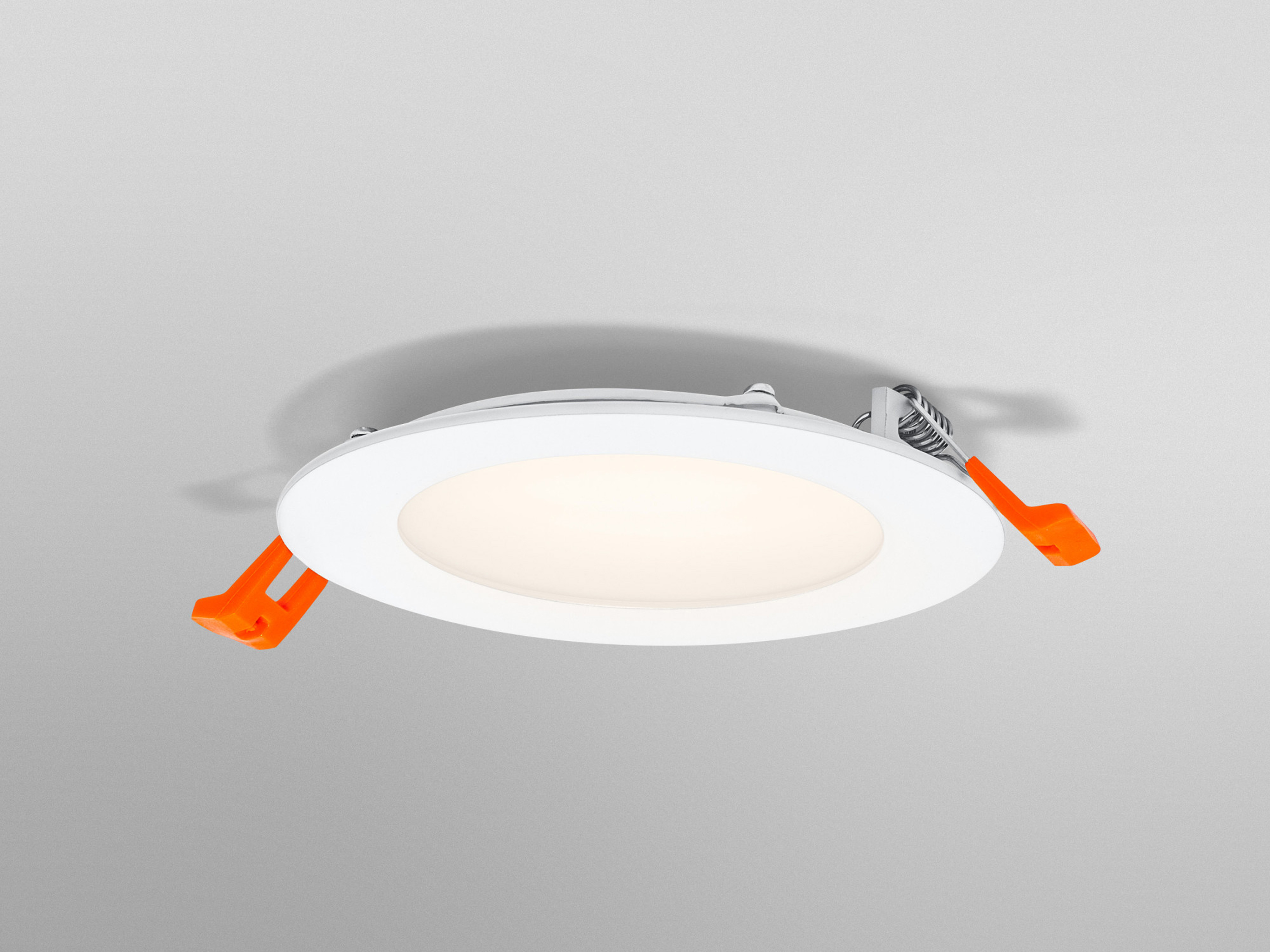 OSRAM LED-Einbauleuchte, ultra slim, 8W, 550lm, 3000K, IP20, Ø 120 mm, warmweiß OSRAM LED-Einbauleuchte, ultra slim, 8W, 550lm, 3000K, IP20, Ø 120 mm, warmweiß