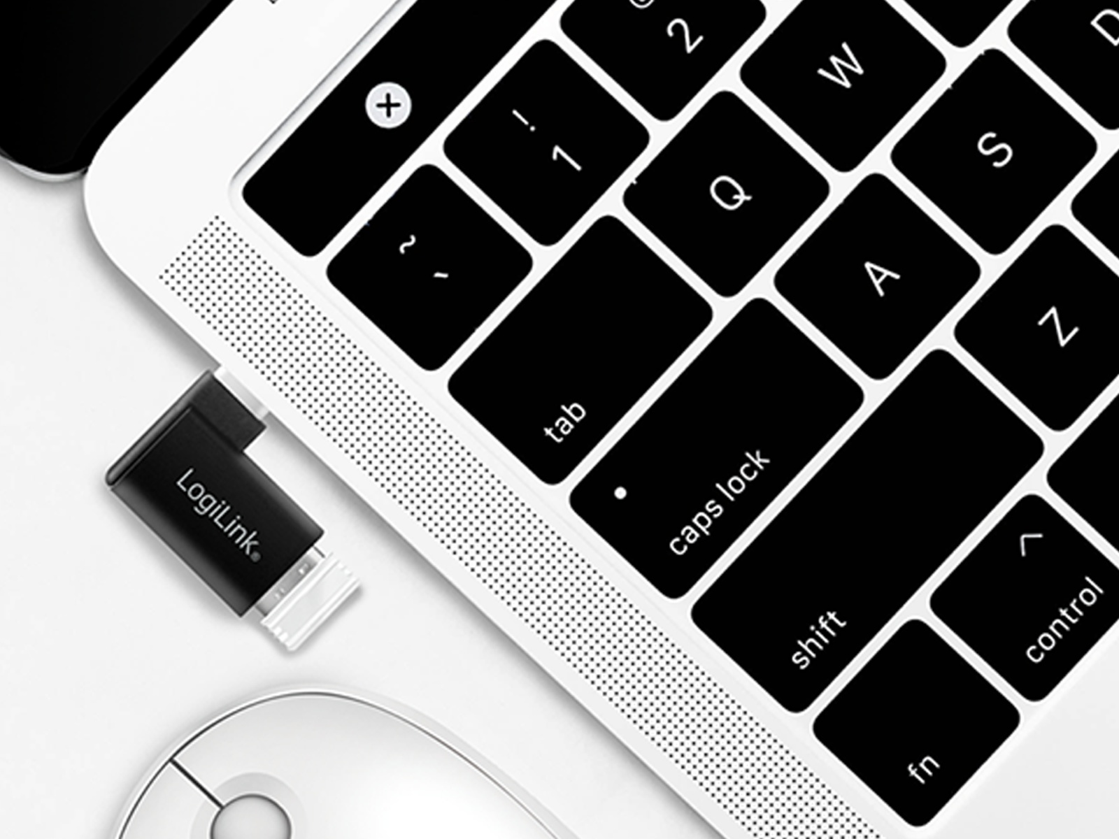 LOGILINK USB-Adapter AU0055, schwarz, USB-C auf USB-A, 90° gewinkelt