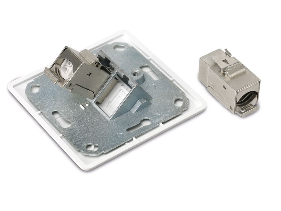 RED4POWER CAT.6a Datendose R4-N104, AP/UP RED4POWER CAT.6a Datendose R4-N104, AP/UP