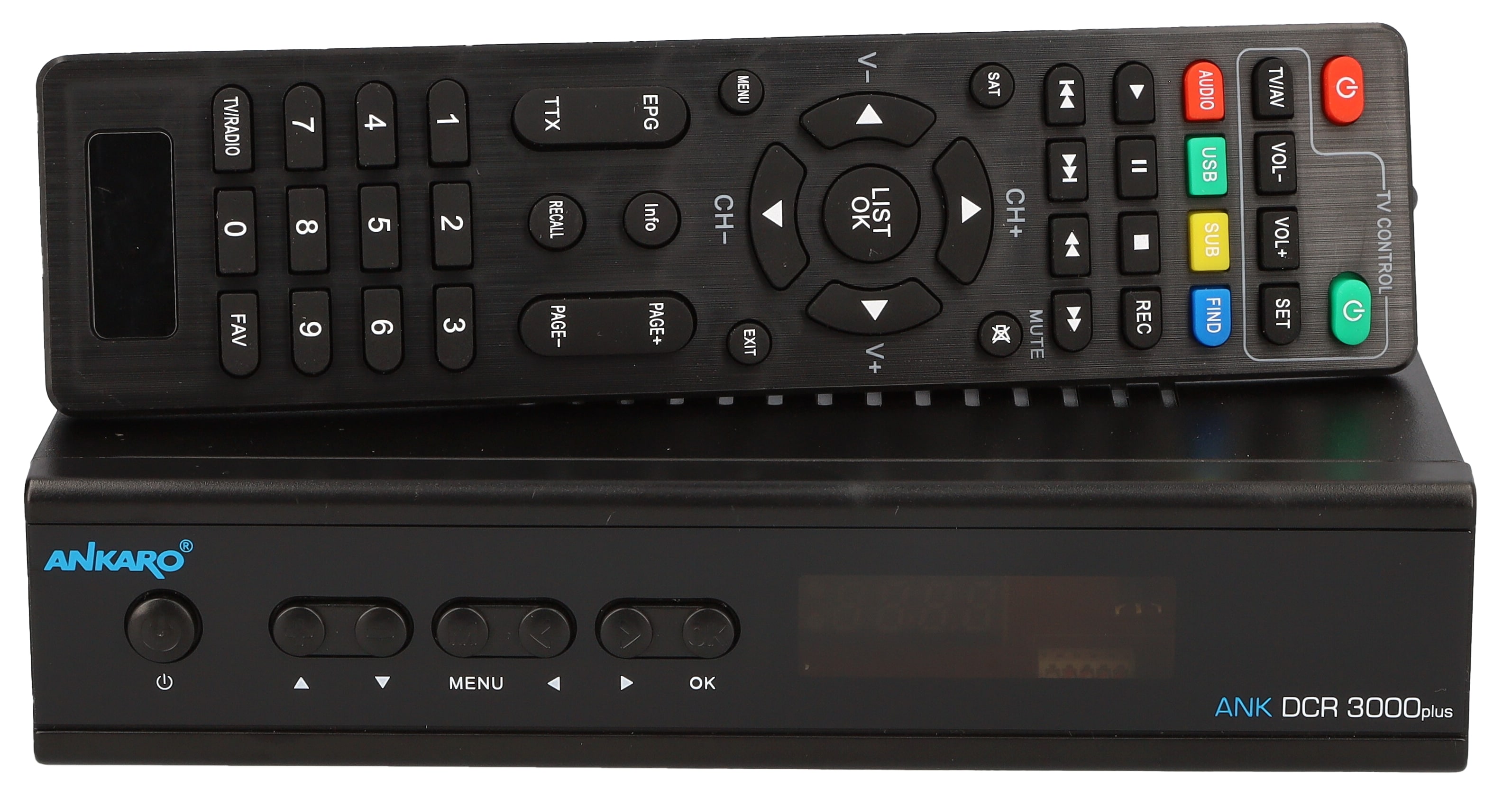 ANKARO DVB-C HDTV-Receiver DCR 3000plus, PVR ANKARO DVB-C HDTV-Receiver DCR 3000plus, PVR