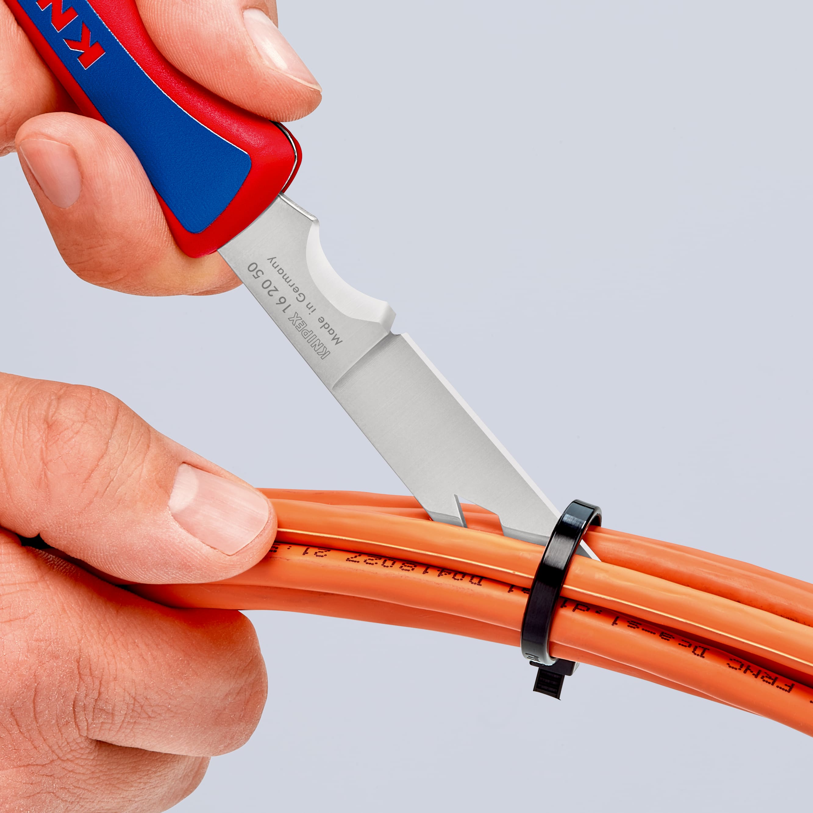 KNIPEX Elektriker-Klappmesser, 16 20 50 SB, 120 mm KNIPEX Elektriker-Klappmesser, 16 20 50 SB, 120 mm