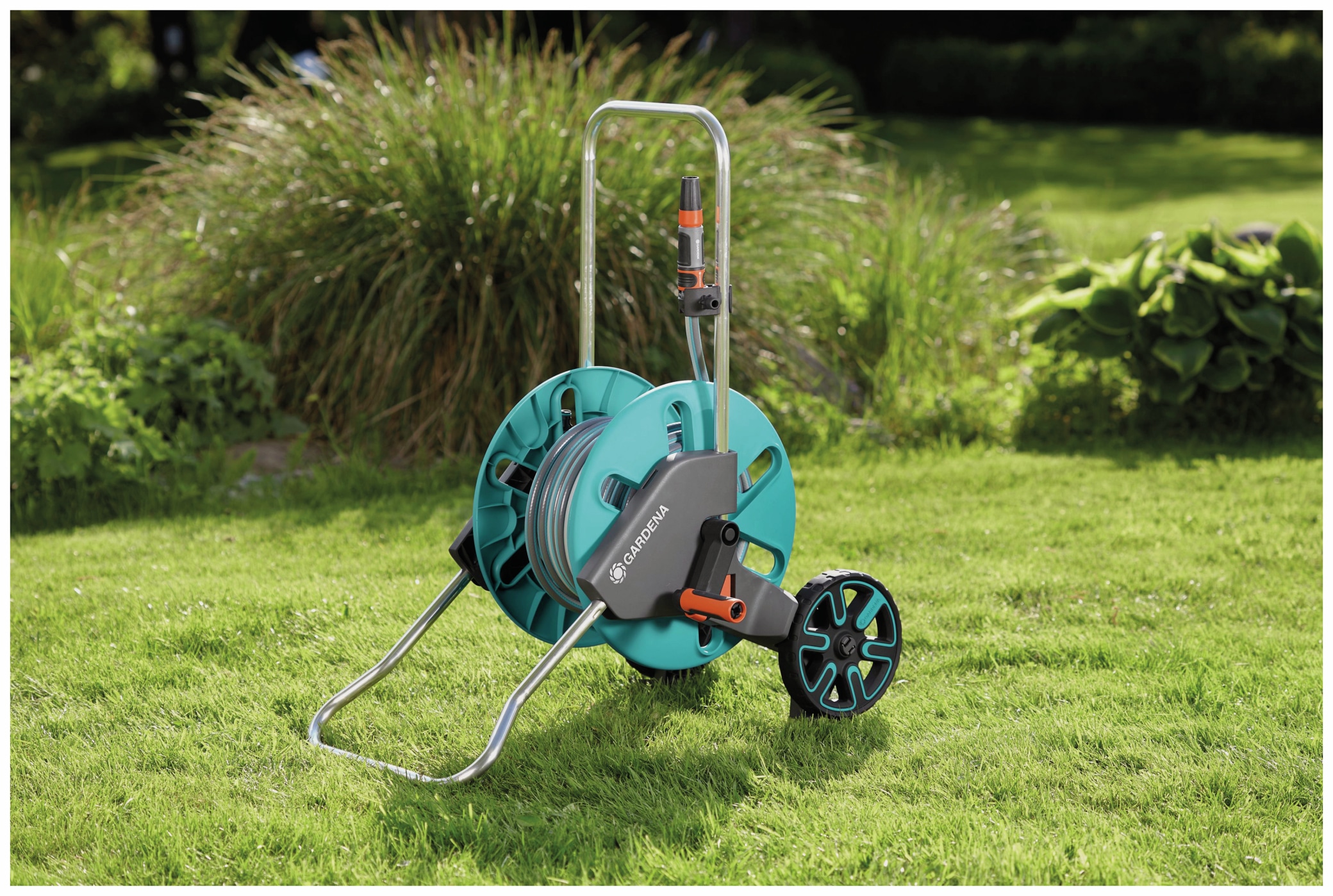 GARDENA Schlauchwagen CleverRoll M 18513-20, 20 m, Set 10-teilig GARDENA Schlauchwagen CleverRoll M 18513-20, 20 m, Set 10-teilig
