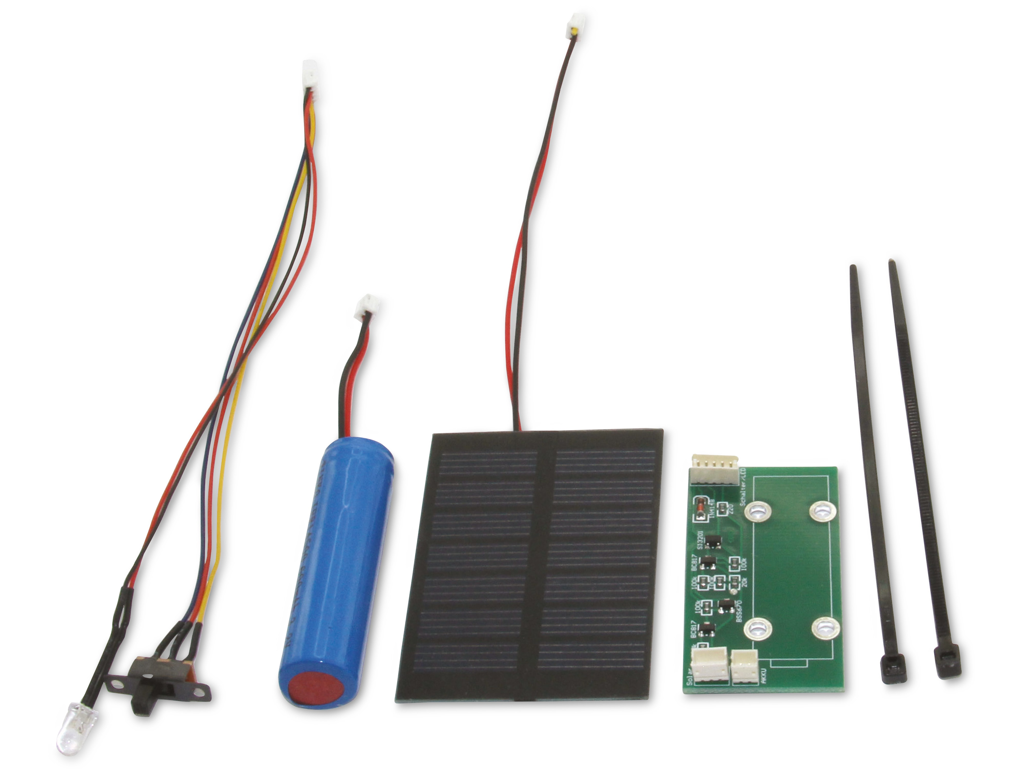 SOL-EXPERT Solar Leuchteinheit "LongLife" mit LED, Schalter und Solarmodul SOL-EXPERT Solar Leuchteinheit "LongLife" mit LED, Schalter und Solarmodul