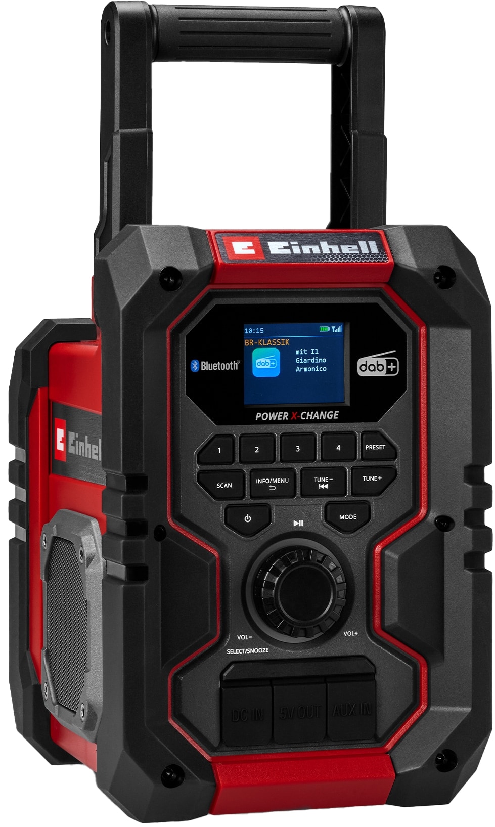EINHELL Akku-Radio TE-CR 18 Li DAB+/FM/BT, Solo EINHELL Akku-Radio TE-CR 18 Li DAB+/FM/BT, 3407995, Solo