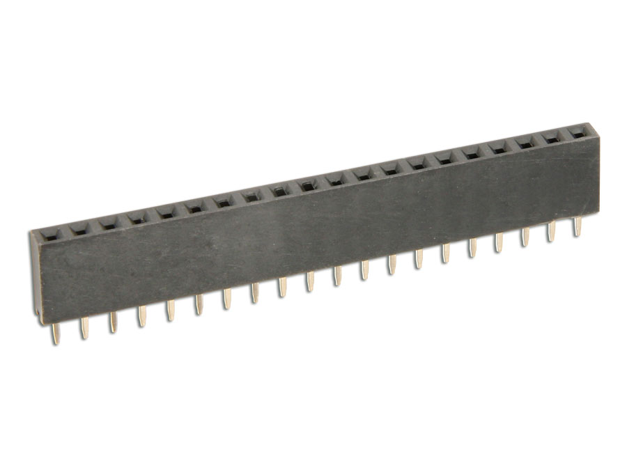 CONNFLY ELECTRONIC Buchsenleiste, vergoldet, 1x 20-polig