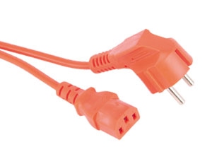 S-IMPULS Kaltgerätekabel, rot, 3 m S-IMPULS Kaltgerätekabel, rot, 3 m