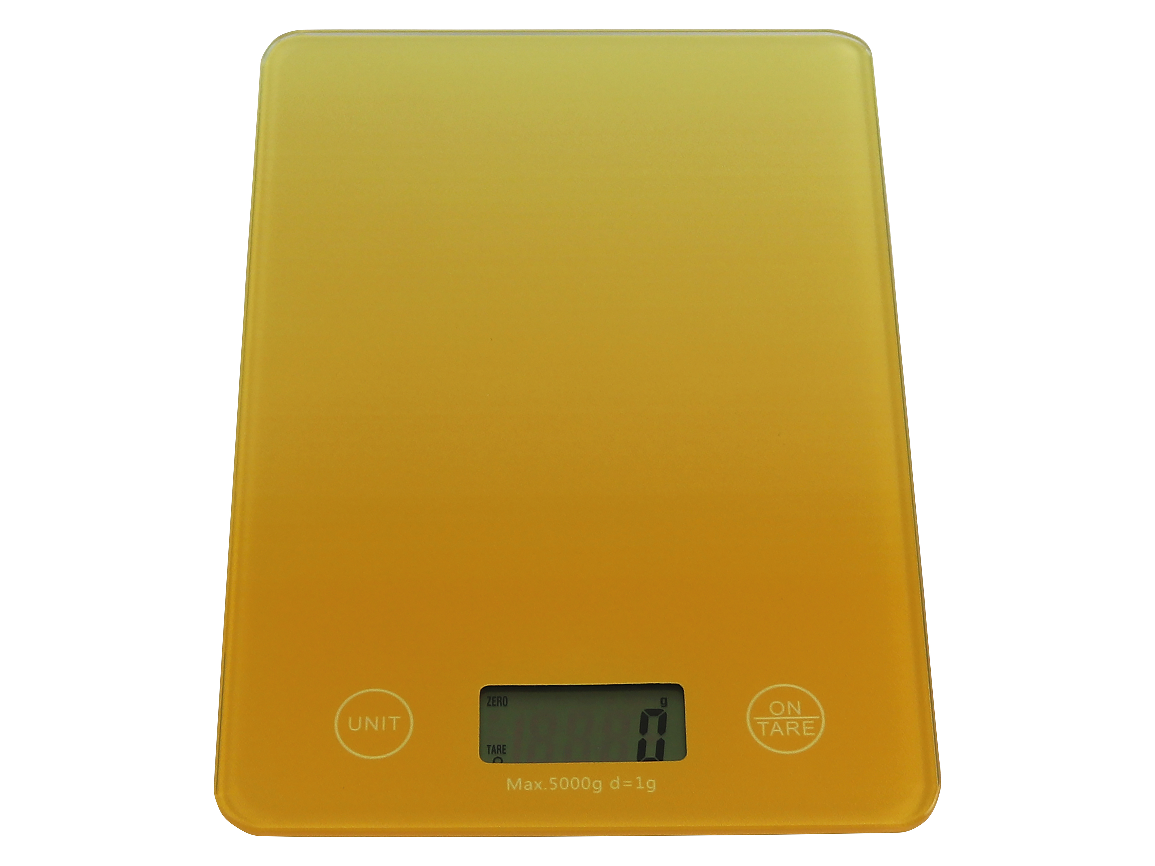 Digitale Küchenwaage, SCO-1, gelb/orange Digitale Küchenwaage, SCO-1, gelb/orange