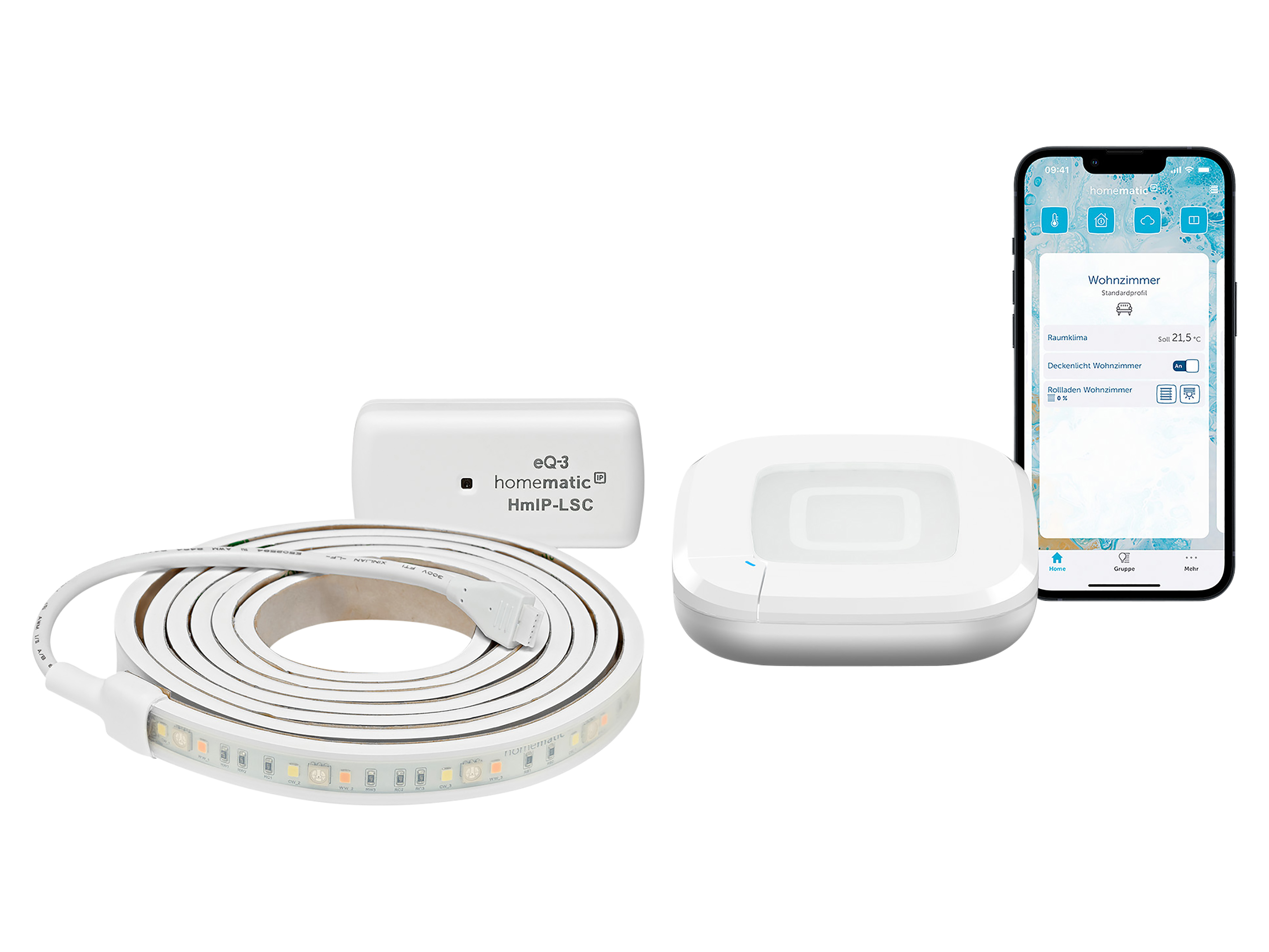 HOMEMATIC IP Starterset Lightstrip Set + Access Point 2 HOMEMATIC IP Starterset Lightstrip Set + Access Point 2