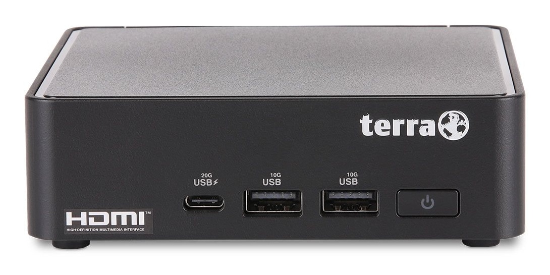 TERRA Micro-PC Green Line 5000 Silent Intel® Core 3 100U, 8 GB DDR5, 500 GB M.2 SSD NVME TERRA Micro-PC GreenLine 5000 Silent Intel® Core 3 100U, 8 GB DDR5, 500 GB M.2 SSD NVME
