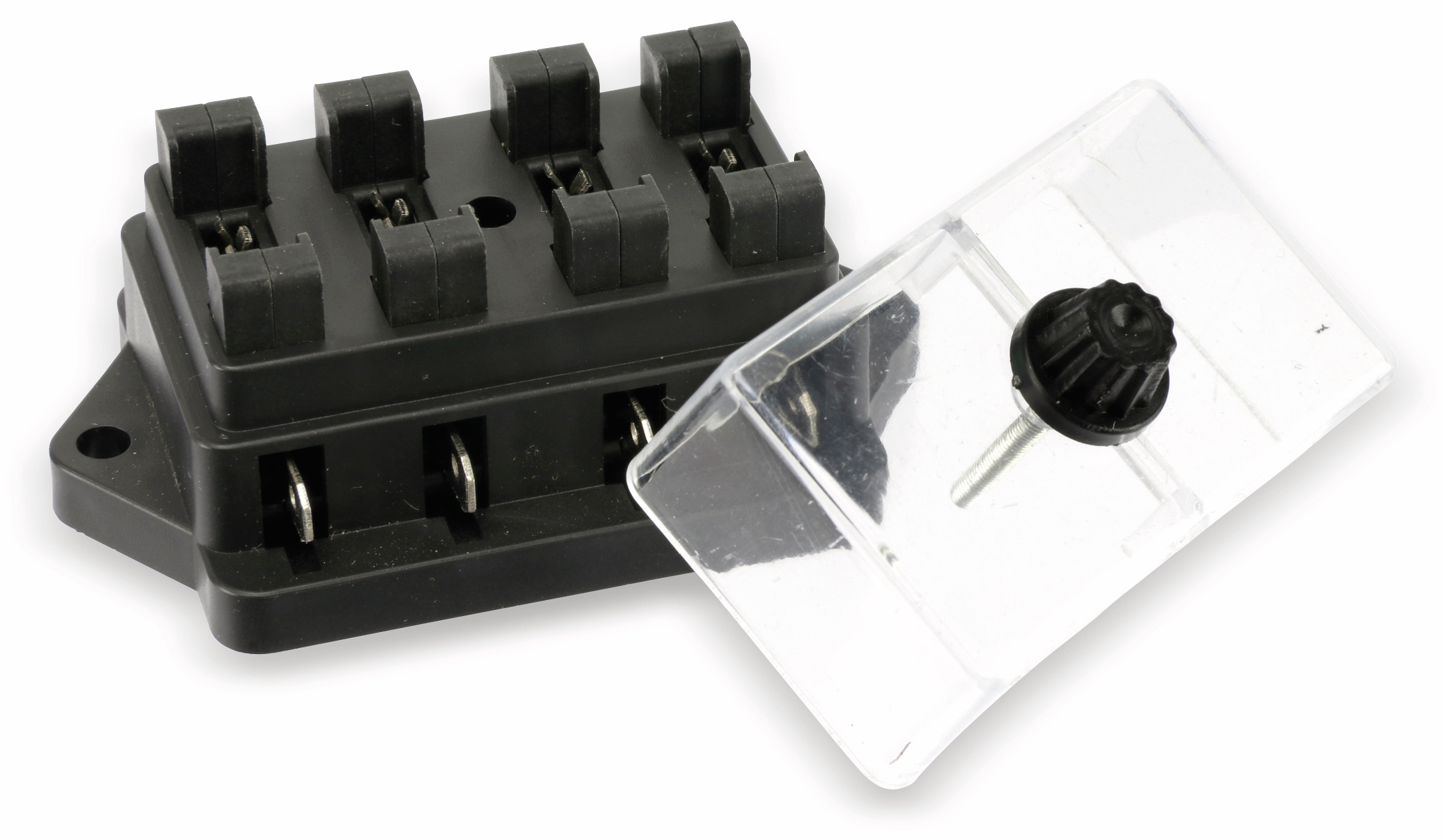 KFZ-Flachsicherungshalter, 4-fach KFZ-Flachsicherungshalter, 4-fach