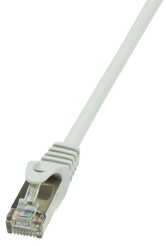 LOGILINK Patchkabel EconLINE CAT.5e F/UTP grau 10m LOGILINK Patchkabel EconLINE CAT.5e F/UTP grau 10m