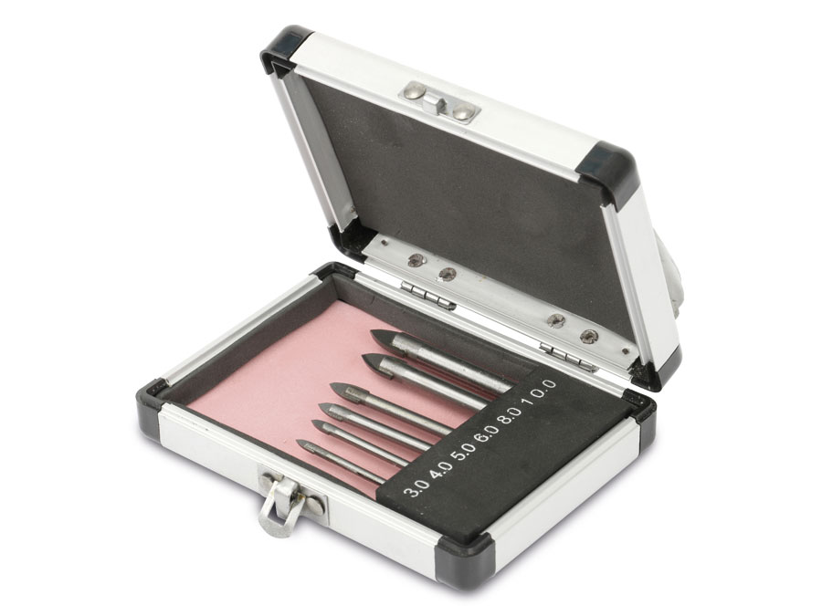 DAYTOOLS Glasbohrer in Alubox BS-G-6, 3...10 mm DAYTOOLS Glasbohrer in Alubox BS-G-6, 3...10 mm