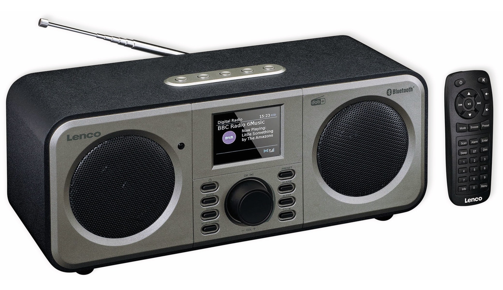 LENCO DAB+/FM Radio DAR-030BK, Bluetooth LENCO DAB+/FM Radio DAR-030BK, Bluetooth