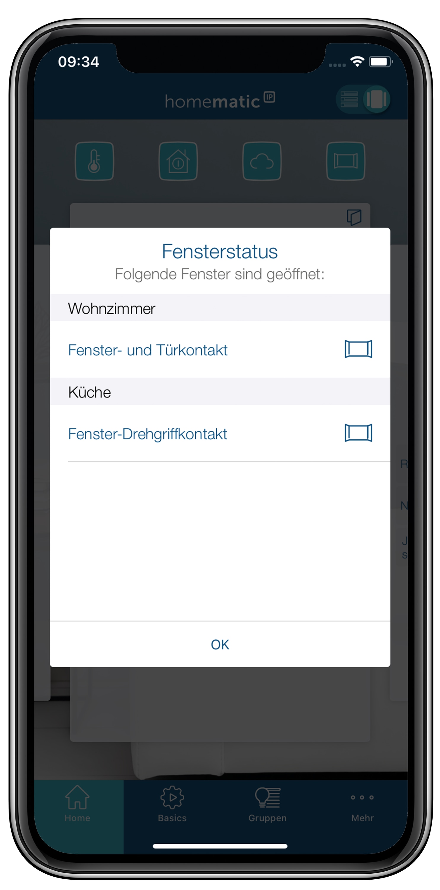 HOMEMATIC IP Fenster- und Türkontakt, 158603A0, optisch, plus HOMEMATIC IP Fenster- und Türkontakt, 158603A0, optisch, plus