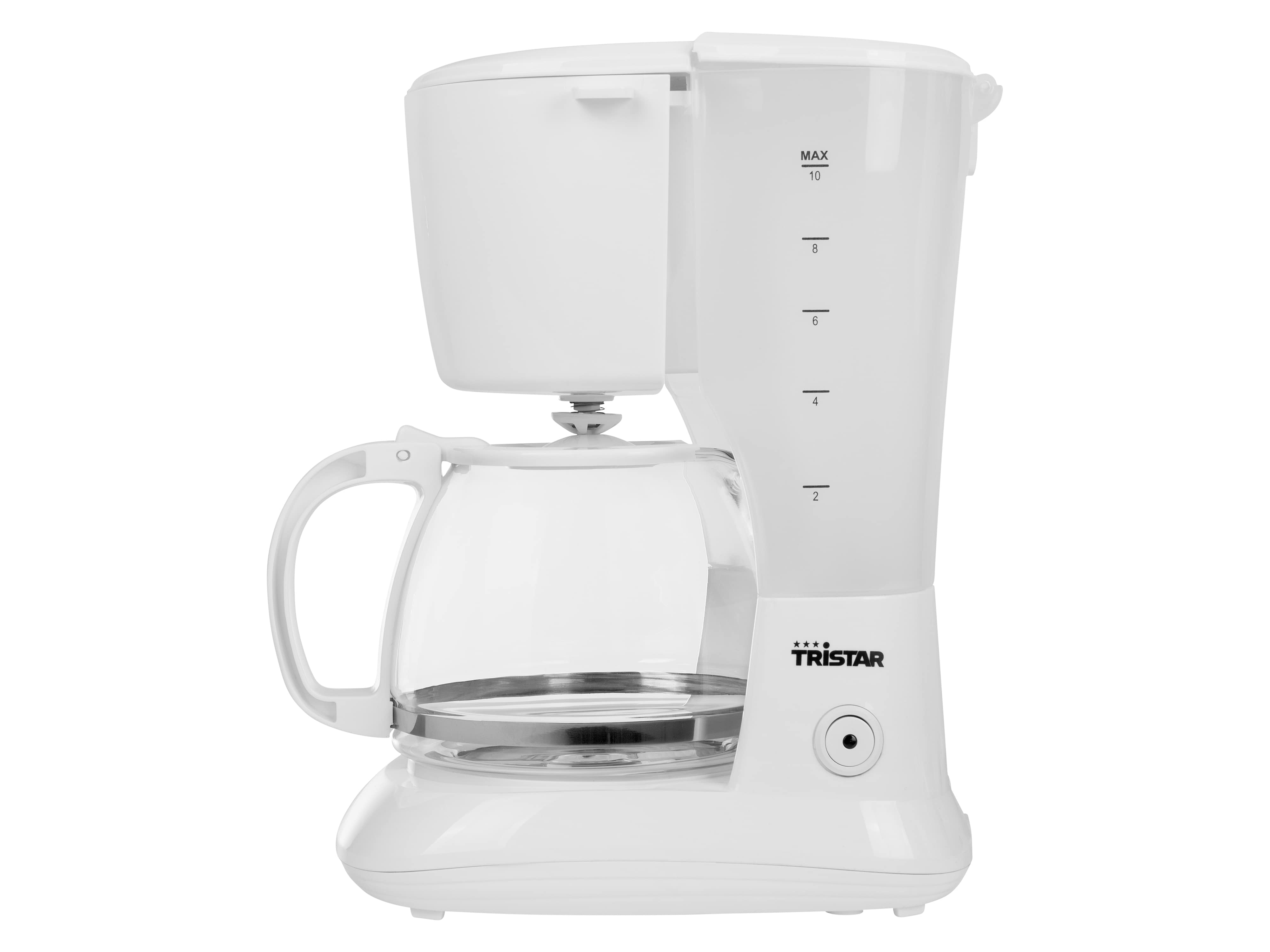 TRISTAR Kaffeemaschine CM-1252, 1,25L, 12-12 Tassen, 750W, weiß TRISTAR Kaffeemaschine CM-1252, 1,25L, 12-12 Tassen, 750W, weiß