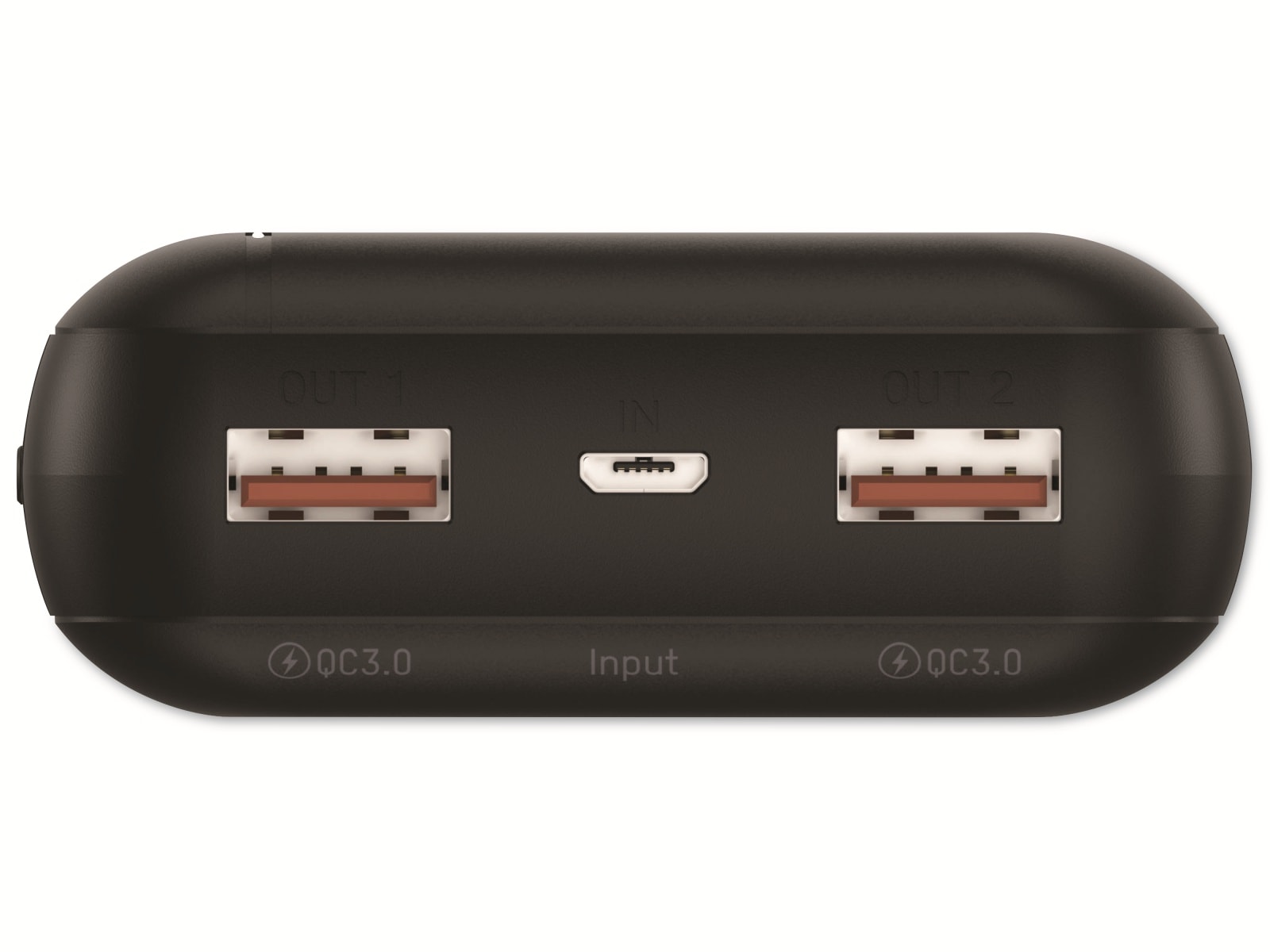 ANSMANN USB Powerbank PB320PD, 20000 mAh, 20 Wh, 2x USB-A Port, QC 3.0 ANSMANN USB Powerbank PB320PD, 20000 mAh, 20 Wh, 2x USB-A Port, QC 3.0