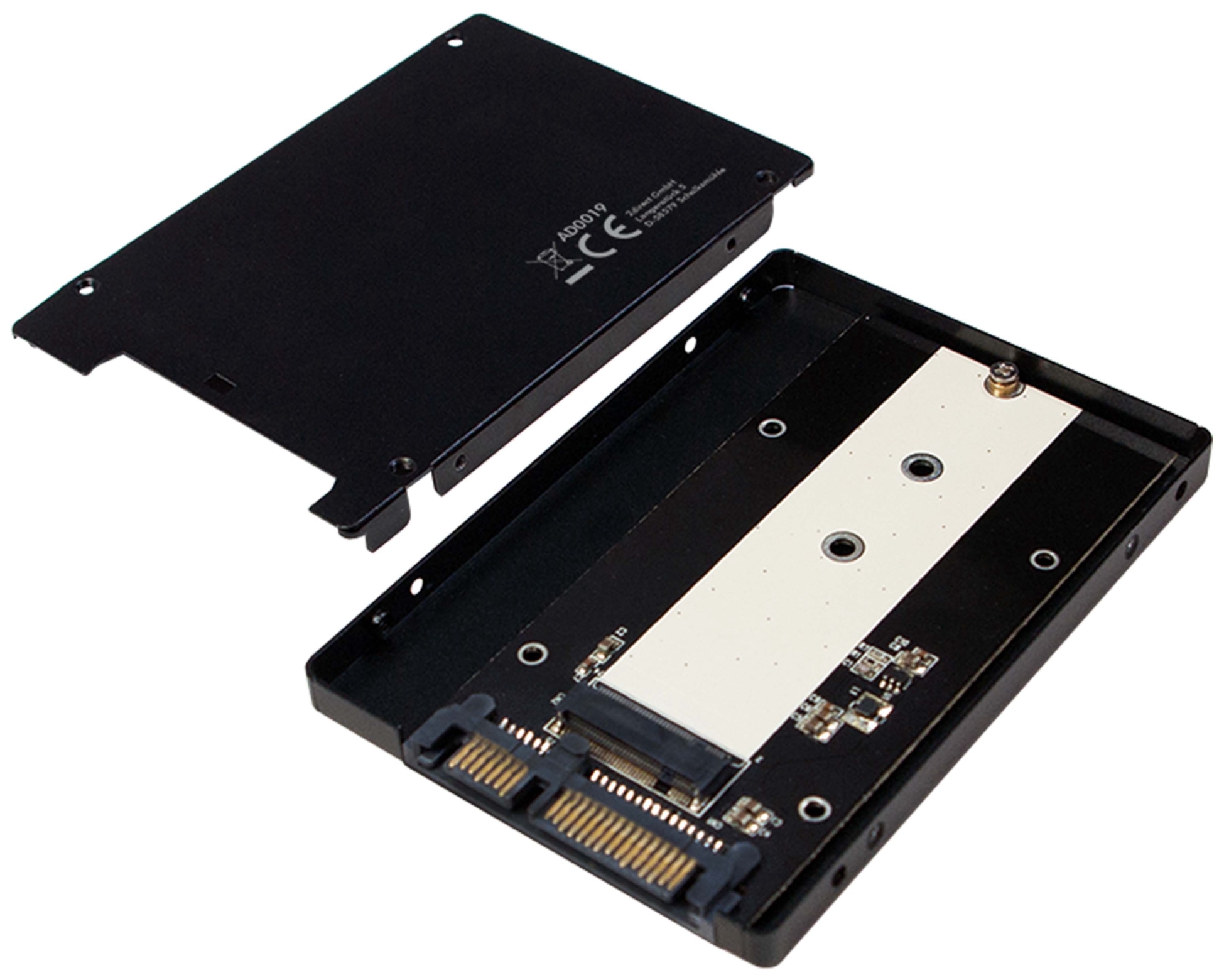 LOGILINK M.2-Festplattengehäuse AD0019, 6,35 cm (2,5") SATA LOGILINK M.2-Festplattengehäuse AD0019, 6,35 cm (2,5") SATA