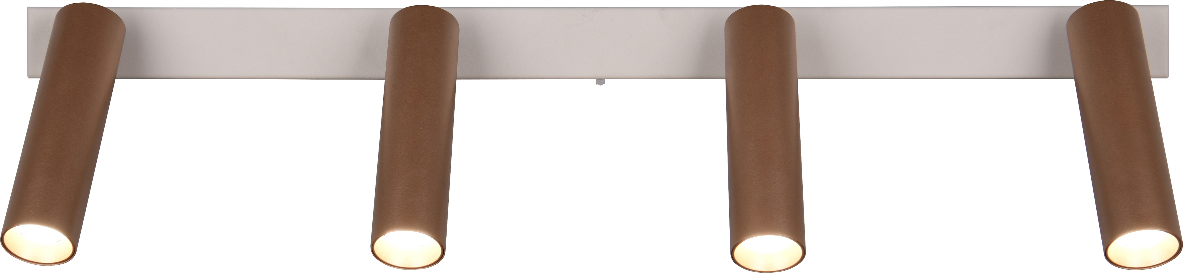 TRIO LED-Spotleuchte AMBALA, 849210465, 4-fach, 4x 5 W, 4x 500 lm, coffee TRIO LED-Spotleuchte AMBALA, 849210465, 4-fach, 4x 5 W, 4x 500 lm, coffee