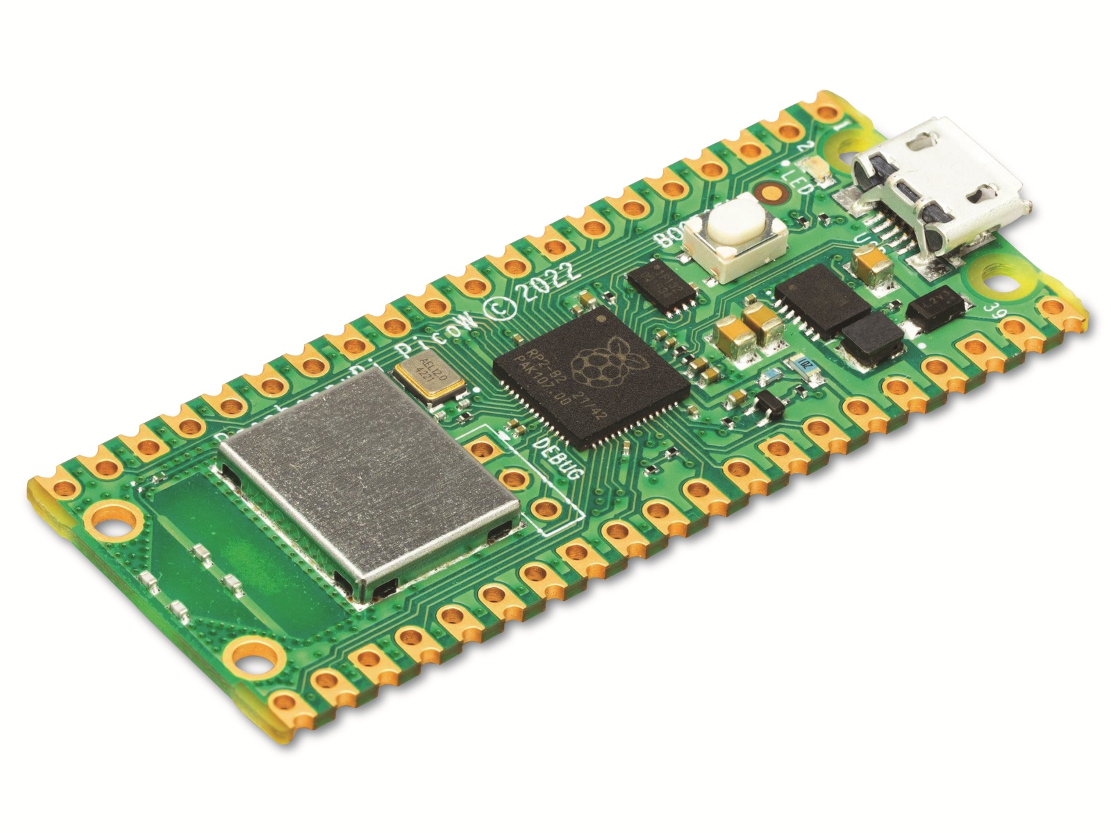 RASPBERRY PI Mikrocontroller, PICO-W RASPBERRY PI Mikrocontroller, PICO-W