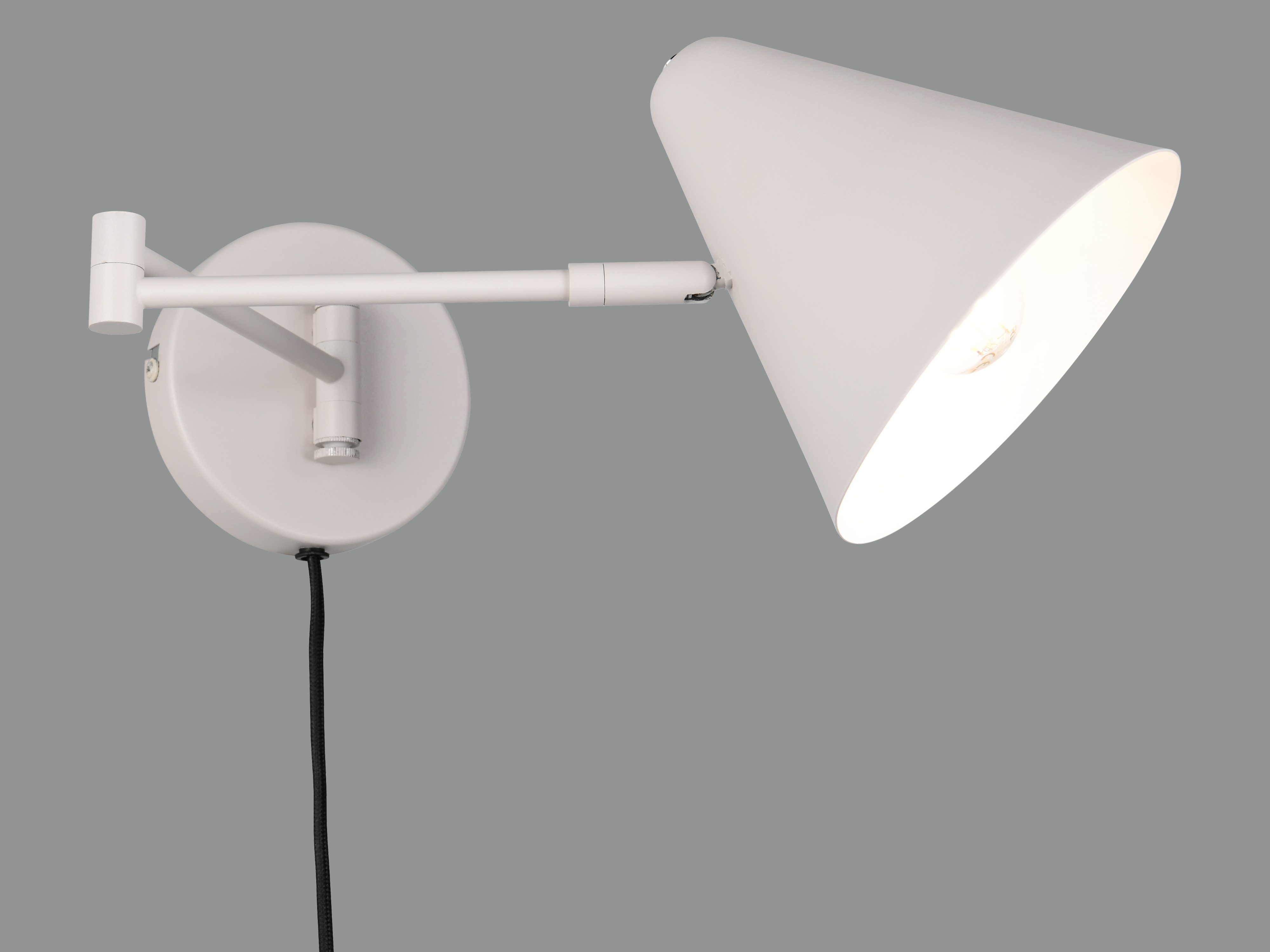 TRIO Wandleuchte Cosima 263970176, E14, ohne LM, IP20, grau TRIO Wandleuchte Cosima 263970176, E14, ohne LM, IP20, grau