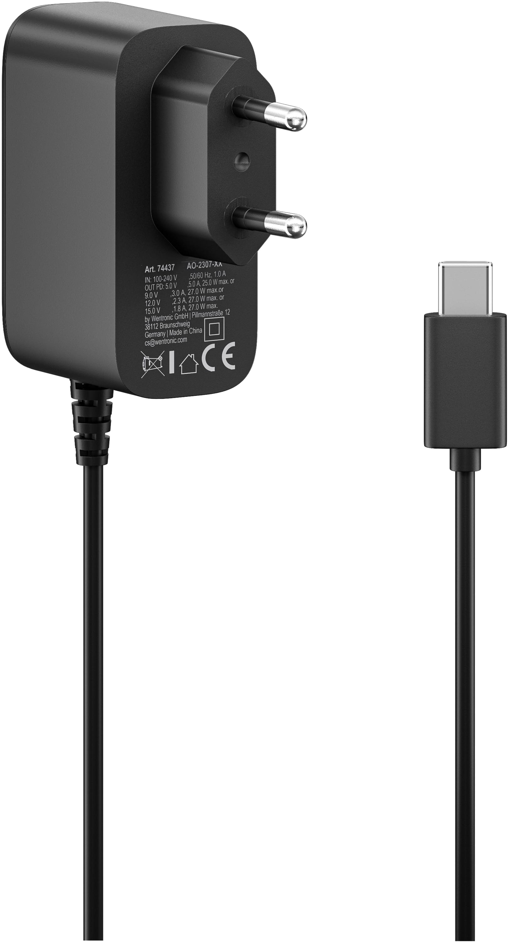 GOOBAY Steckernetzteil, 74437, für Raspberry Pi 5, 27 W GOOBAY Steckernetzteil, 74437, für Raspberry Pi 5, 27 W
