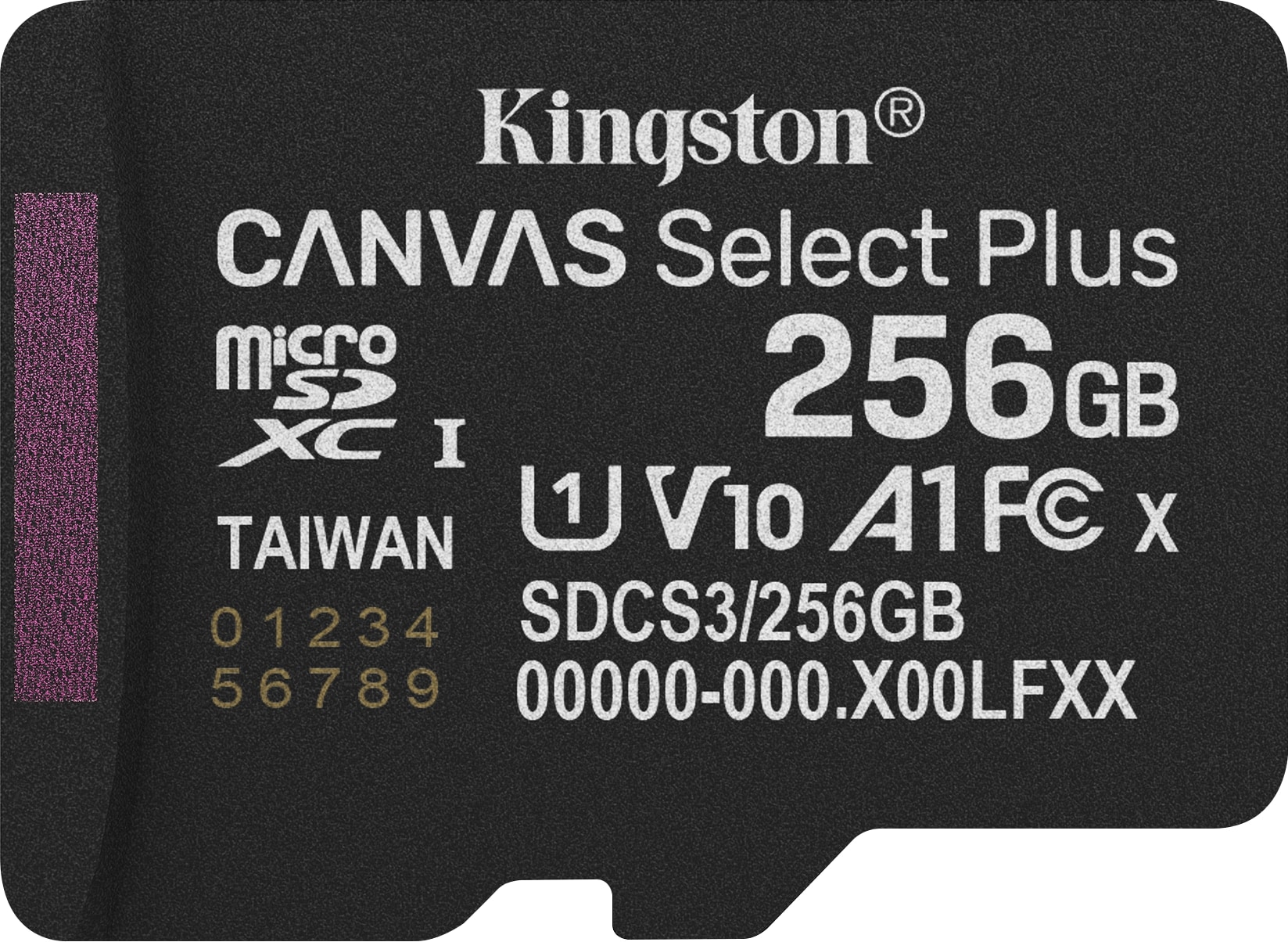 KINGSTON MicroSDXC-Card Canvas Select Plus 256GB 3.Gen inkl. Adapter KINGSTON MicroSDXC-Card Canvas Select Plus 256GB 3.Gen inkl. Adapter