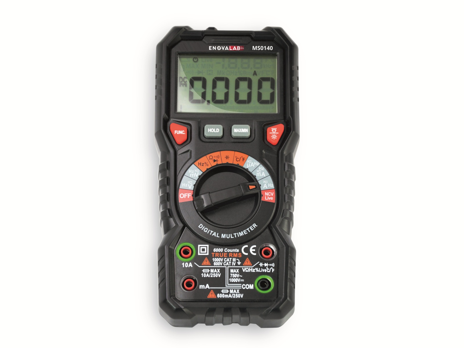 ENOVALAB Multimeter, MS0140, True RMS ENOVALAB Multimeter, MS0140, True RMS