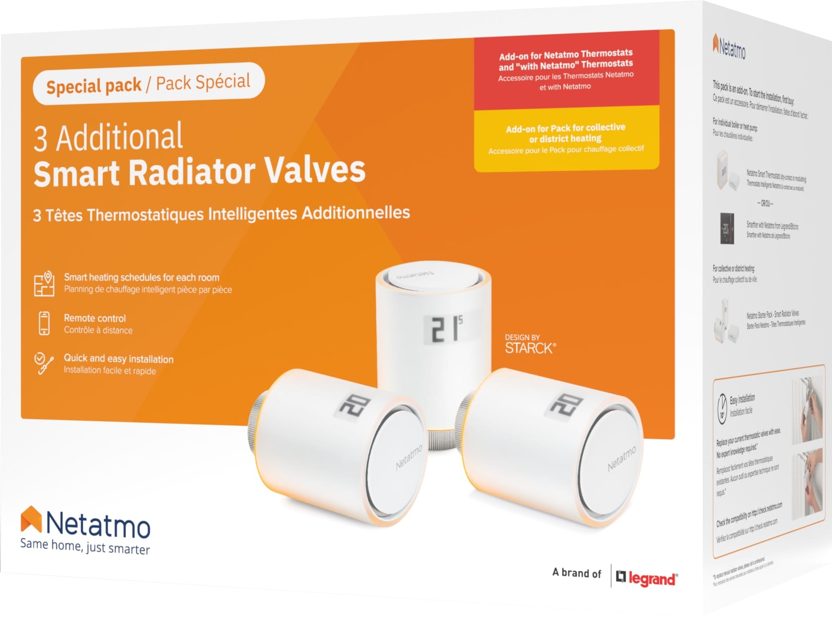 NETATMO Heizkörperthermostat-Set NBU-NAV-EU NETATMO Heizkörperthermostat-Set NBU-NAV-EU