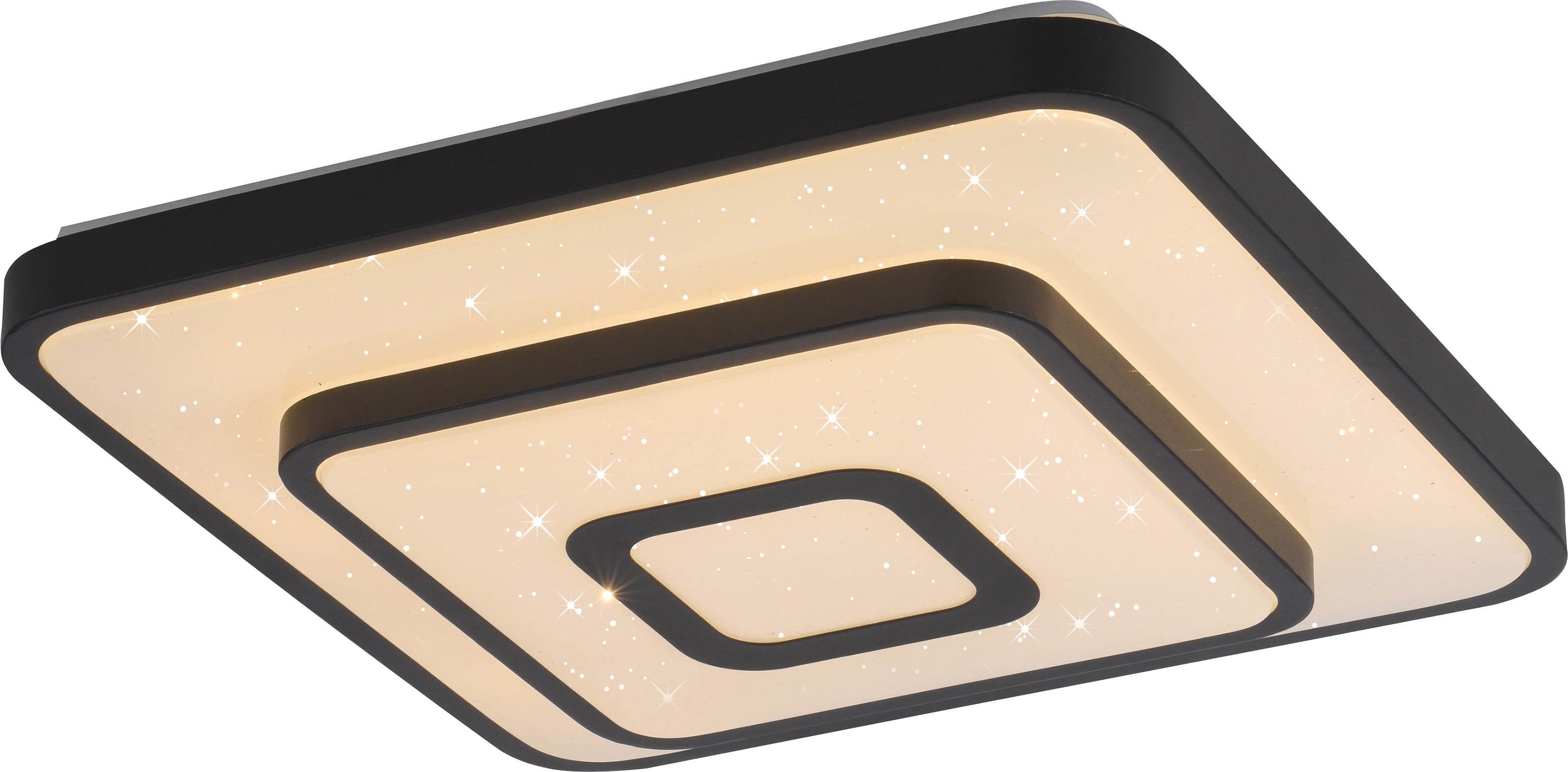 JUST LIGHT LED-Deckenleuchte 15455-18, 17W, 3000K, 1900lm, warmewiß, IP20, schwarz JUST LIGHT LED-Deckenleuchte 15455-18, 17W, 3000K, 1900lm, warmewiß, IP20, schwarz