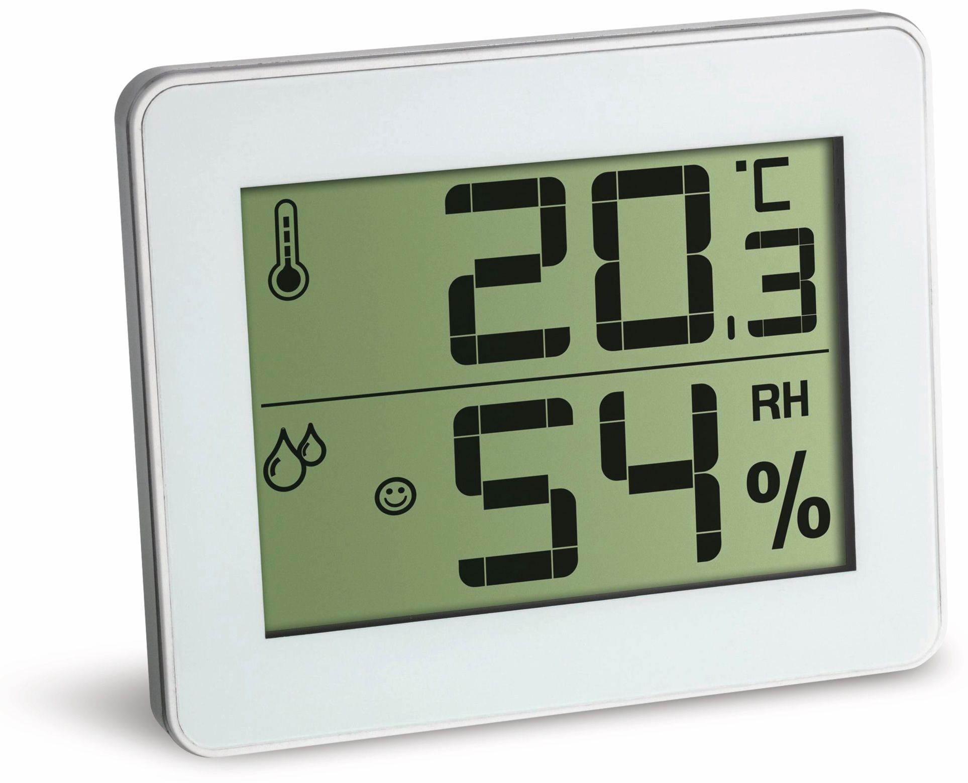 TFA Digitales Thermo-Hygrometer 30.5027.02, weiß TFA Digitales Thermo-Hygrometer 30.5027.02, weiß
