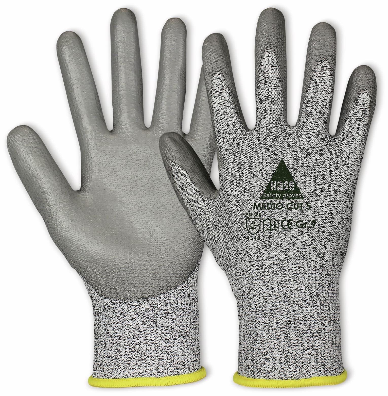 HASE SAFETY GLOVES Schnittschutz-Arbeitshandschuhe Medio Cut 5, EN 388, EN 420, Größe 9 HASE SAFETY GLOVES Schnittschutz-Arbeitshandschuhe Medio Cut 5, EN 388, EN 420, Größe 9