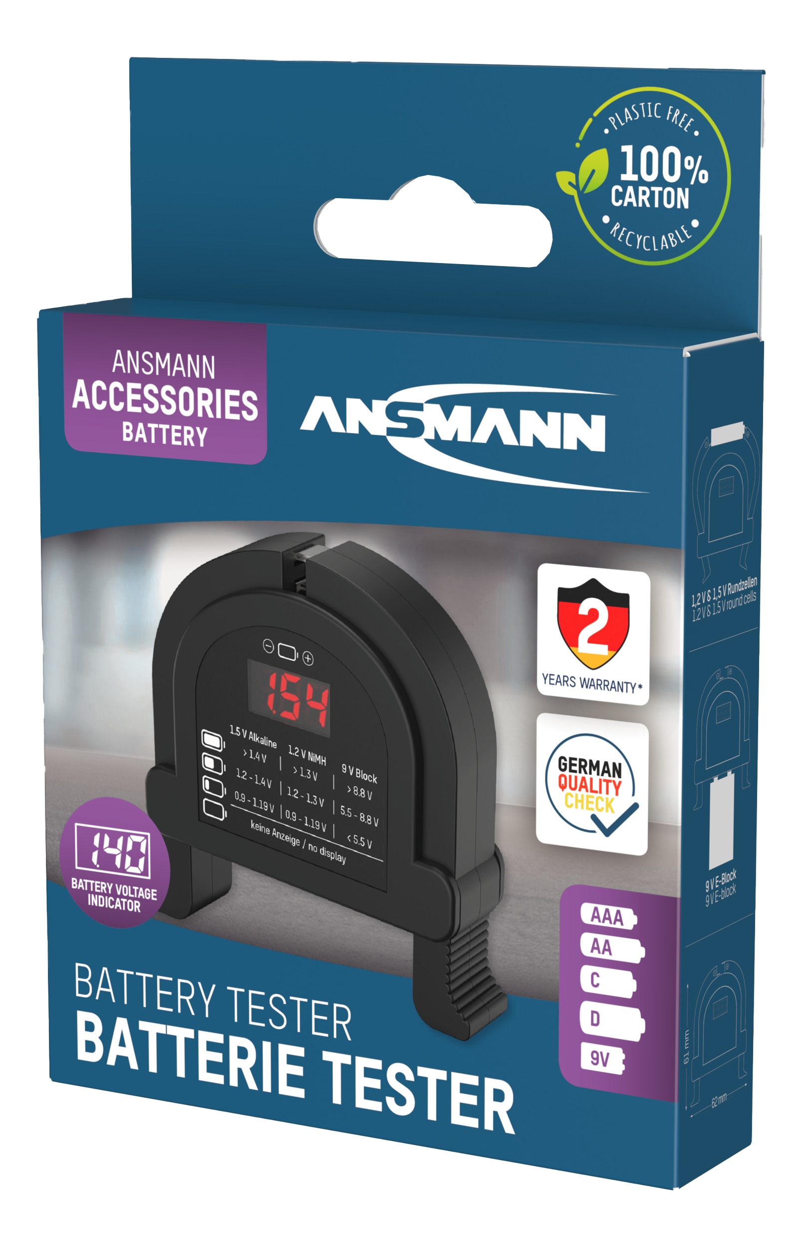 ANSMANN Batterietester ANSMANN Batterietester