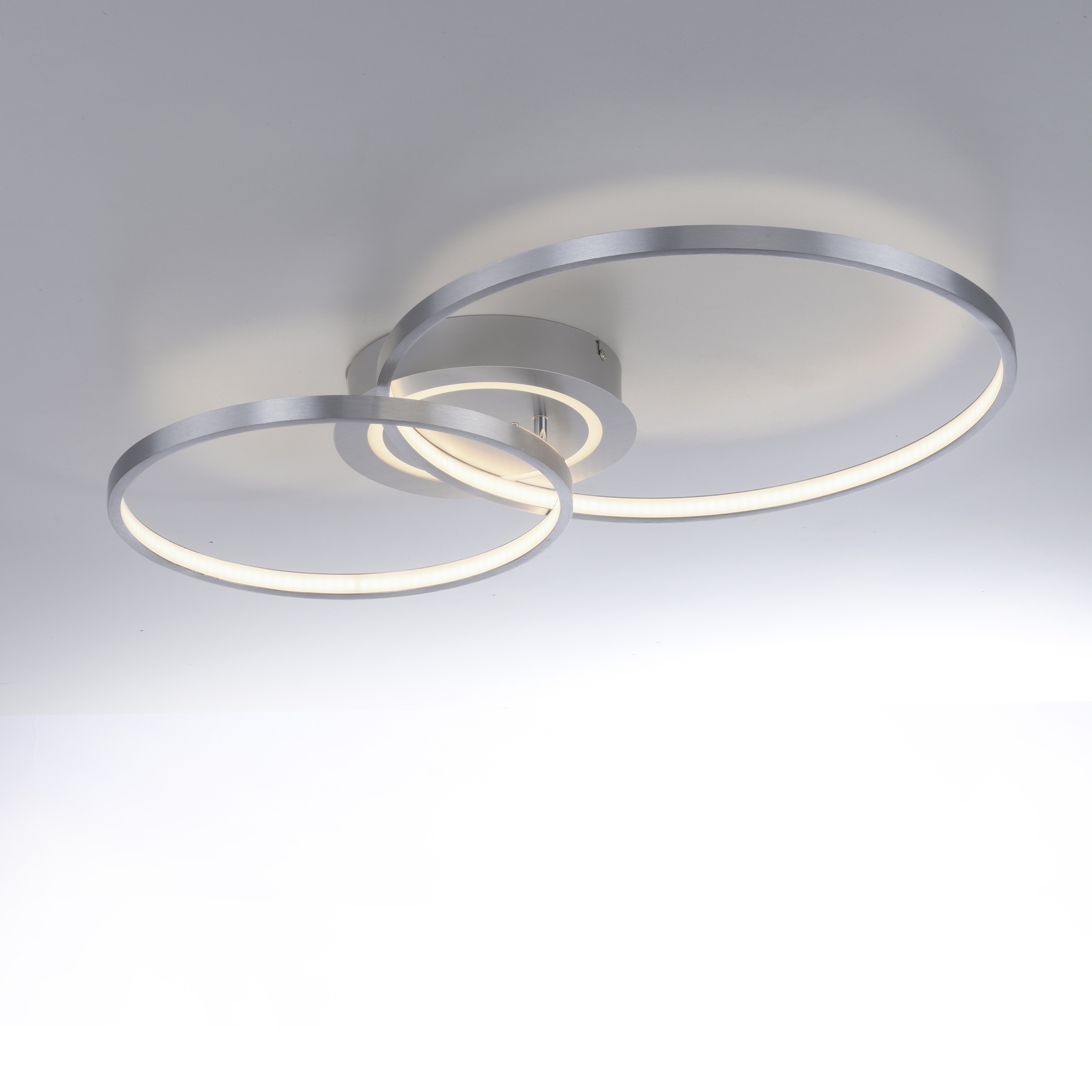 JUST LIGHT LED-Deckenleuchte 14540-95 aluminium, 27,6 W, 3480 lm, 3000 K JUST LIGHT LED-Deckenleuchte 14540-95 aluminium, 27,6 W, 3480 lm, 3000 K