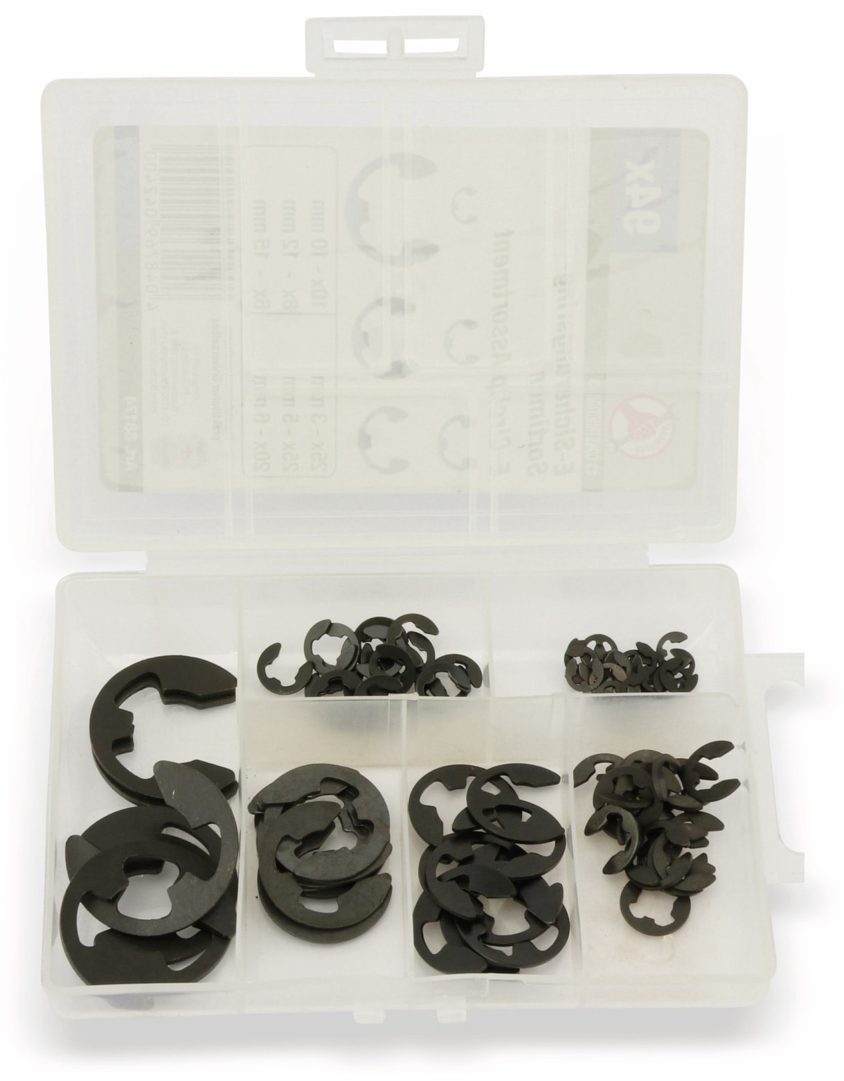 BGS TECHNIC E-Sicherungsring-Sortiment, 94 Stück BGS TECHNIC E-Sicherungsring-Sortiment, 94 Stück