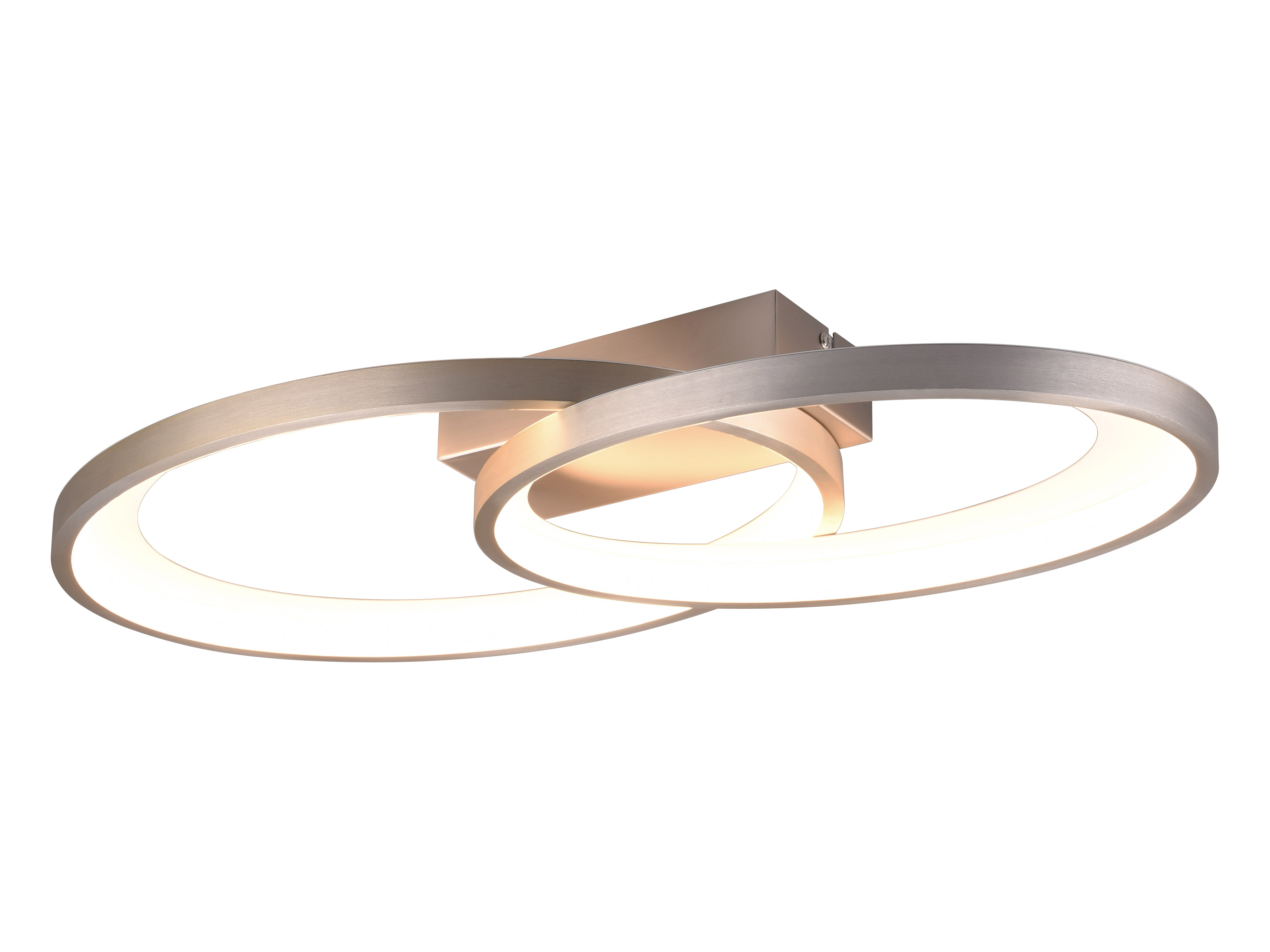 REALITY LED-Deckenleuchte Malaga R64482107 nickel-matt, 25 W, 2900 lm, 3000 K REALITY LED-Deckenleuchte Malaga R64482107 nickel-matt, 25 W, 2900 lm, 3000 K