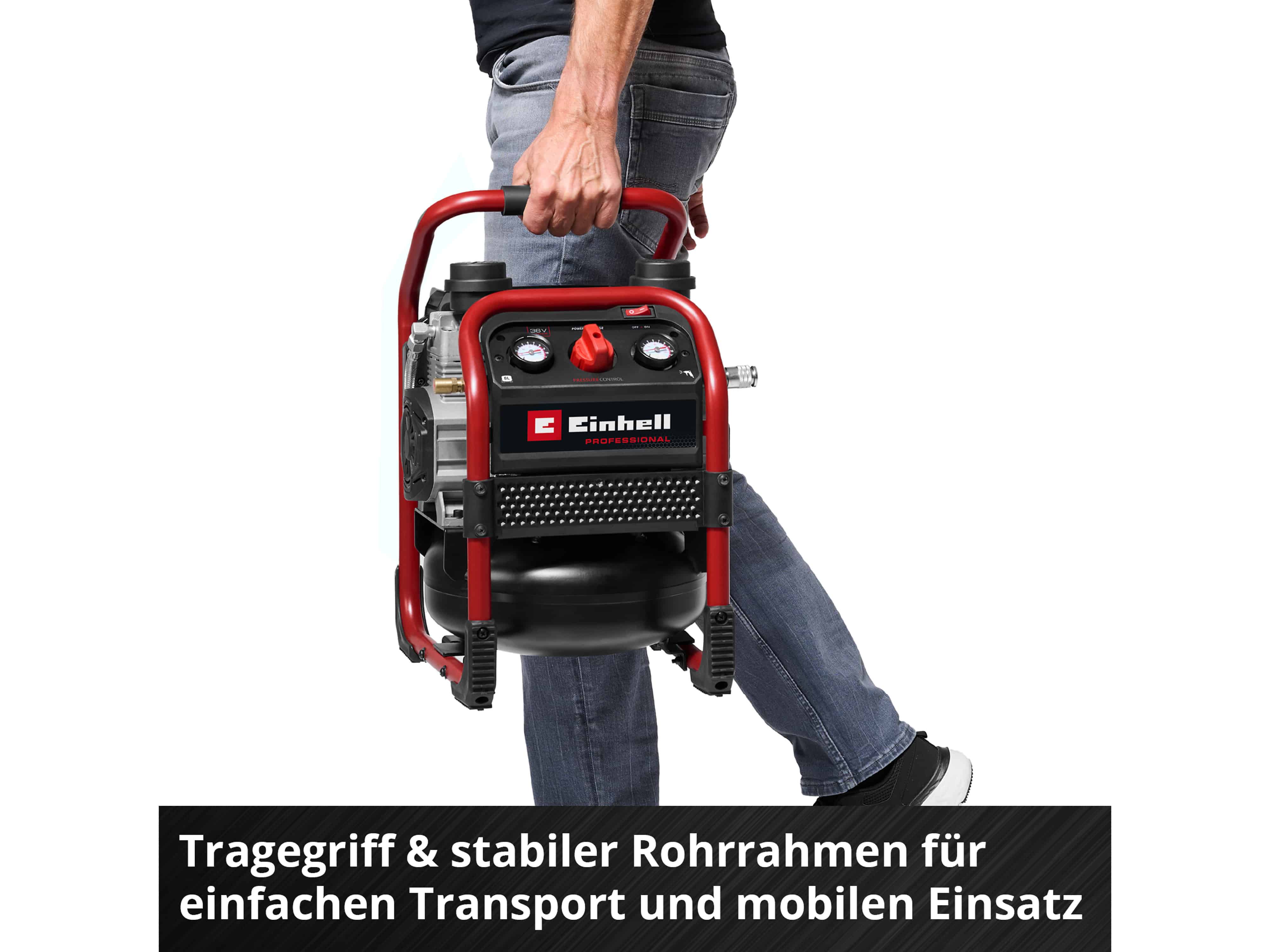 EINHELL PROFESSIONAL Akku-Kompressor SILENZZO 36/210, 4020380 EINHELL PROFESSIONAL Akku-Kompressor SILENZZO 36/210, 4020380
