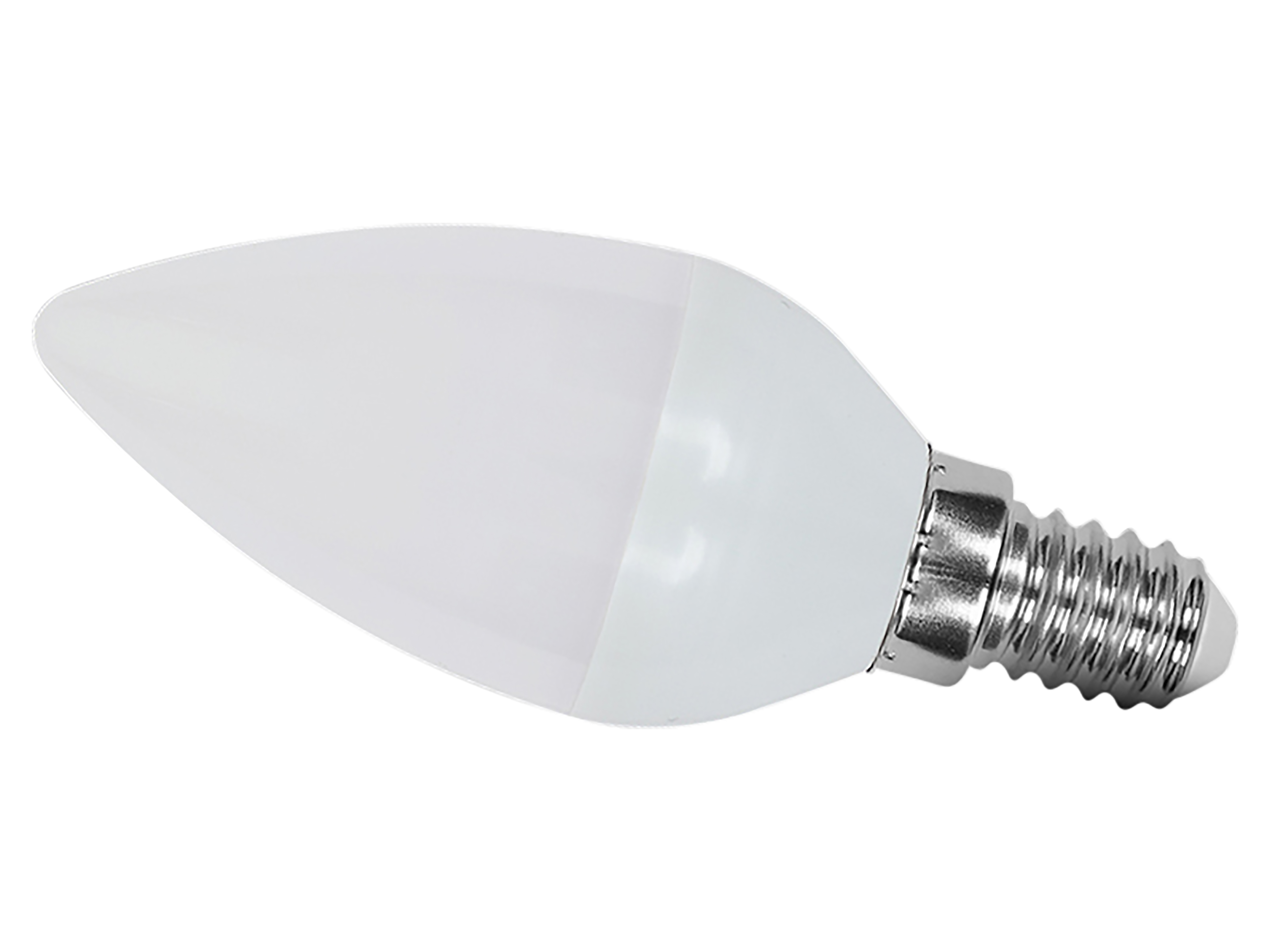 V-TAC LED-Lampe VT-2142166, EEK: F, 3,7W, 320lm, 3000K, C37, E14, 180° V-TAC LED-Lampe VT-2142166, EEK: F, 3,7W, 320lm, 3000K, C37, E14, 180°