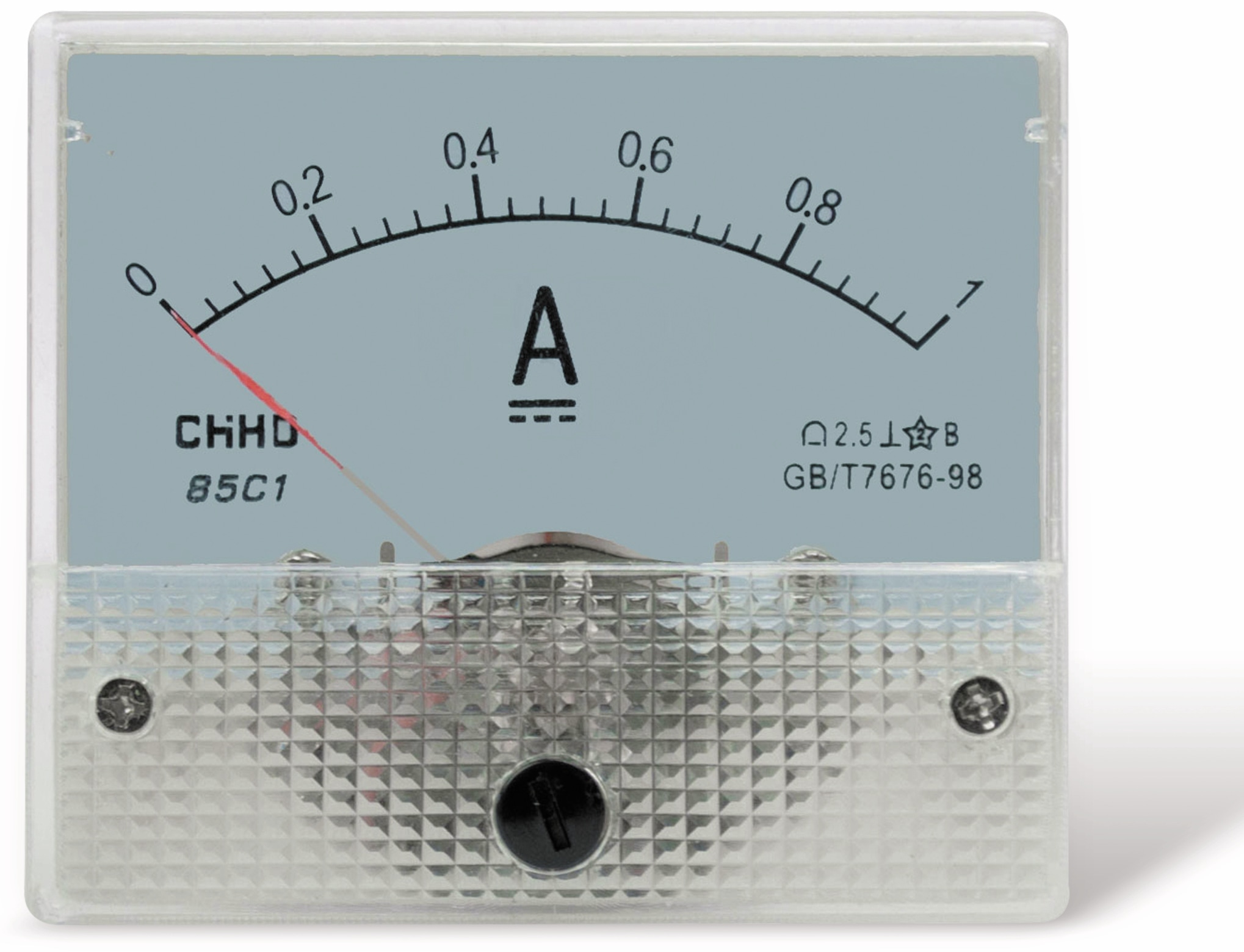 Einbau-Messinstrument, 0...1 A- Einbau-Messinstrument, 0...1 A-