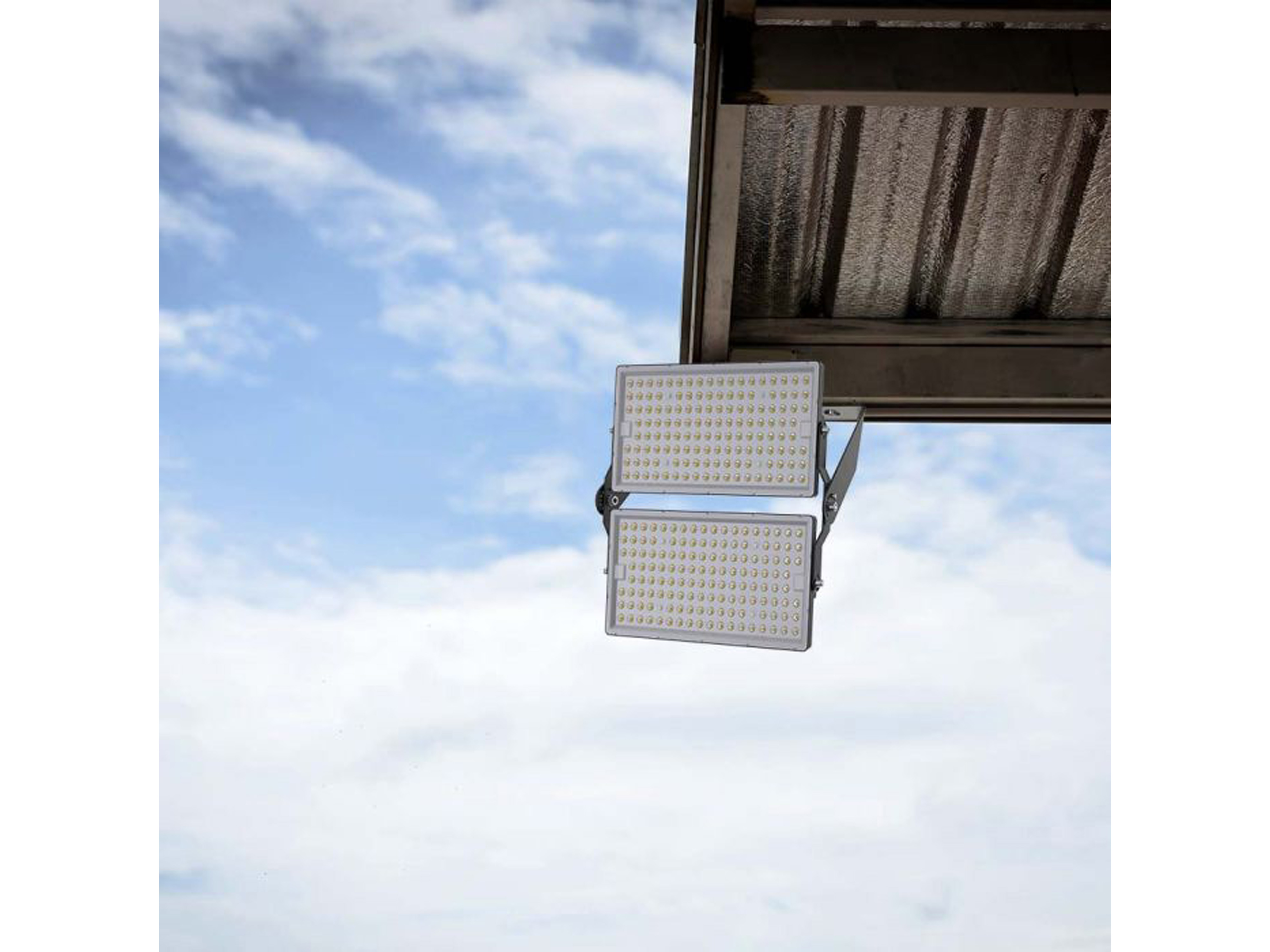 V-TAC LED-Fluter VT-48500, 500W, 4000K, EEK: D, 67500lm, neutralweiß, IP65, schwarz V-TAC LED-Fluter VT-48500, 500W, 4000K, EEK: D, 67500lm, neutralweiß, IP65, schwarz