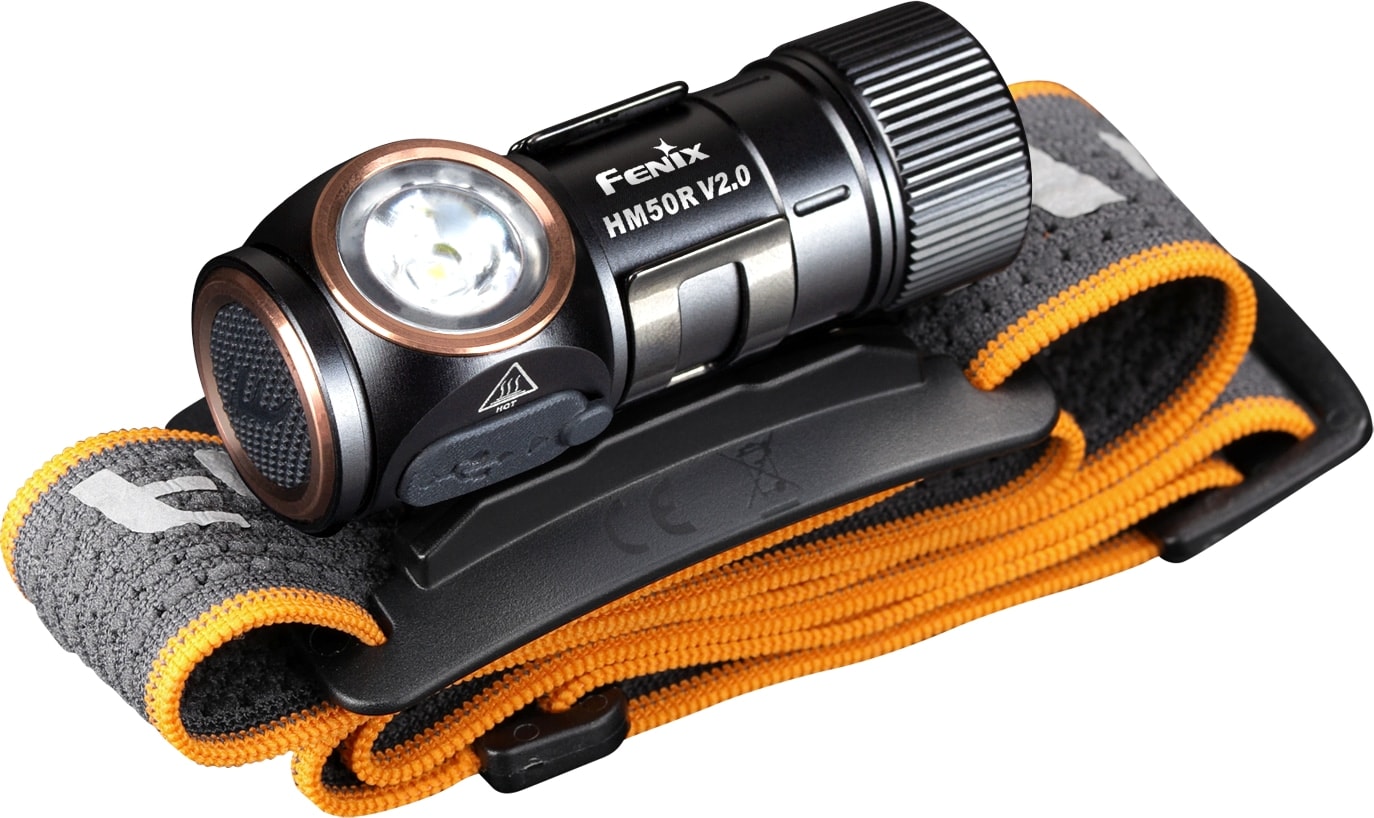 FENIX LED-Stirnlampe HM50R V2.0, Akkubetrieb, schwarz FENIX LED-Stirnlampe HM50R V2.0, Akkubetrieb, schwarz
