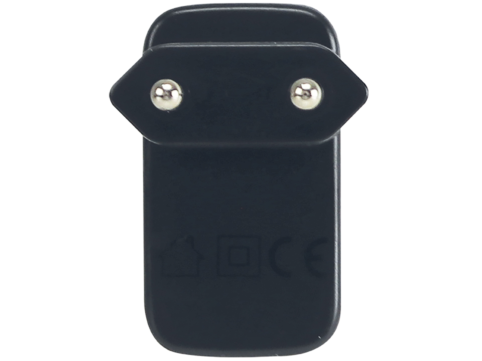 USB-Ladegerät, Dual, 2x 5V/2,4A, 24W, schwarz