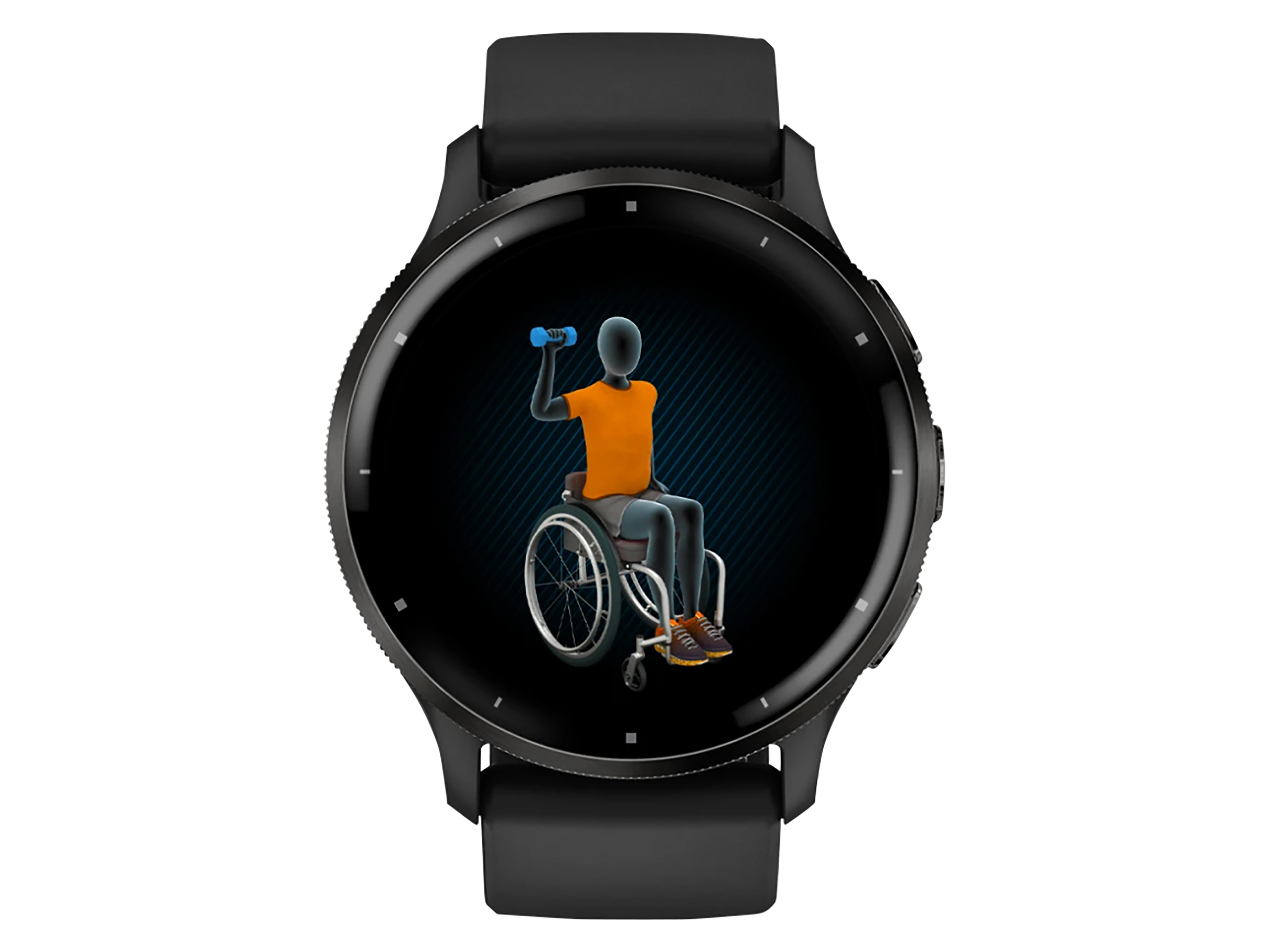 GARMIN Smartwatch Venu 3 schwarz/schiefergrau Silikon
