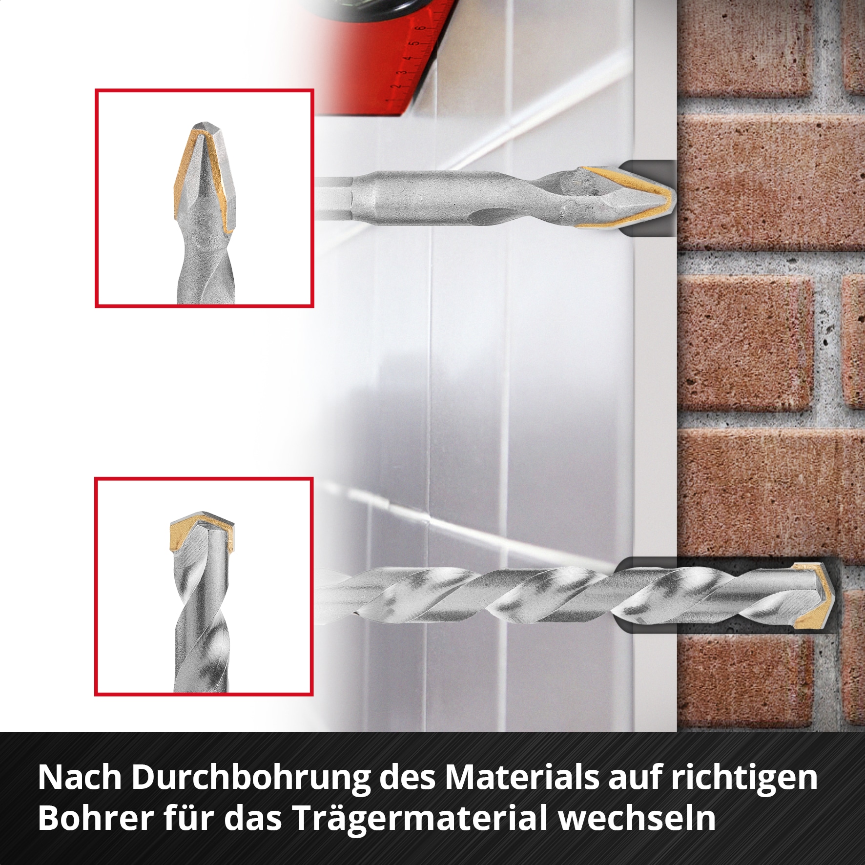 EINHELL Fliesenbohrer-Set, 51410, S-Case, 5-10 mm, 10-teilig EINHELL Fliesenbohrer-Set, 51410, S-Case, 5-10 mm, 10-teilig