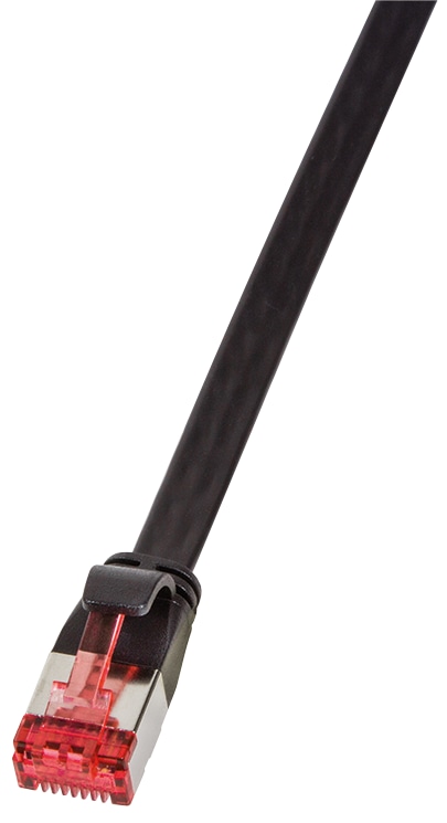 LOGILINK Patchkabel SlimLine CAT.6A U/FTP schwarz 5m LOGILINK Patchkabel SlimLine CAT.6A U/FTP schwarz 5m